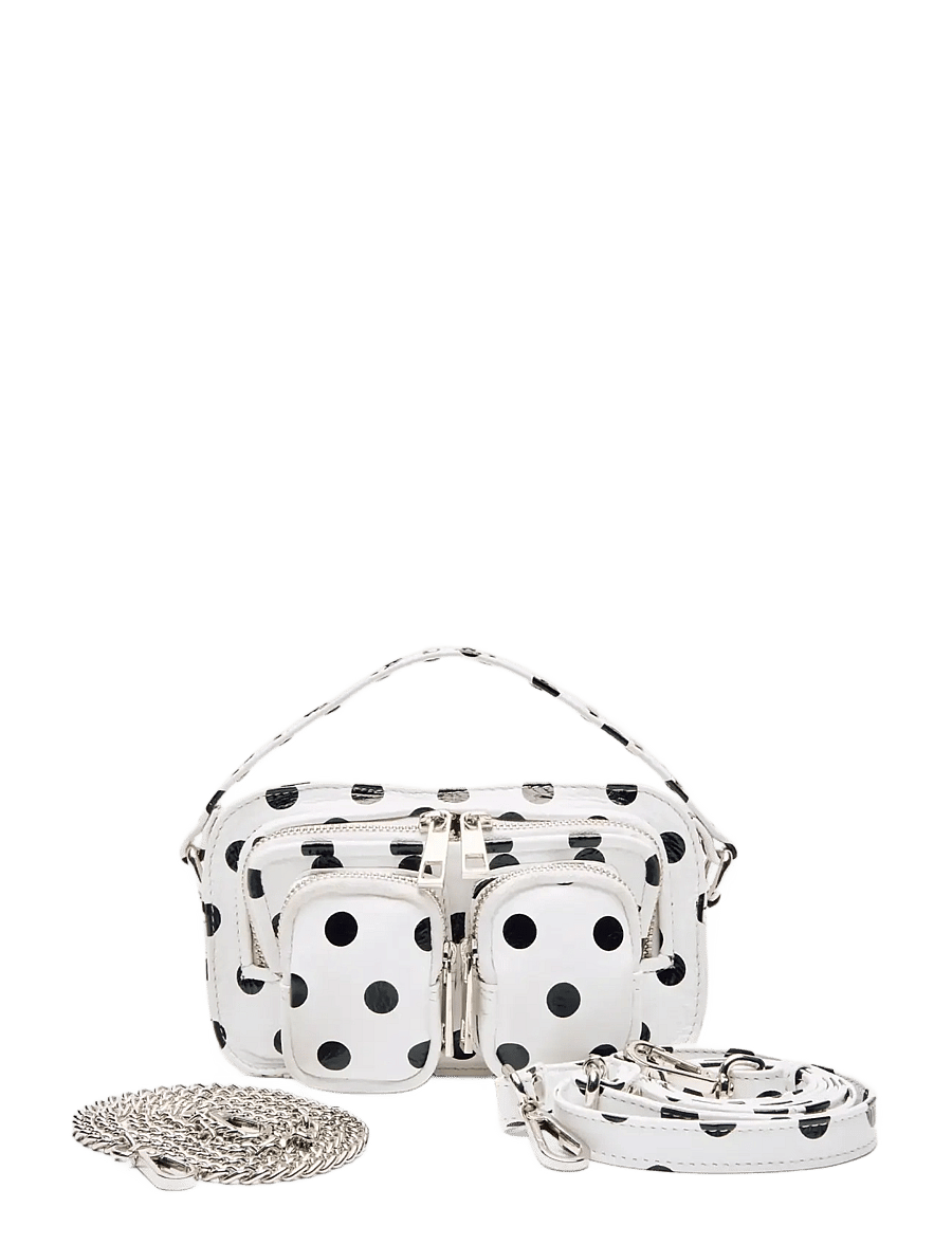 Nunoo - Helena Polka White/Black - konfirmation - white/black - 3