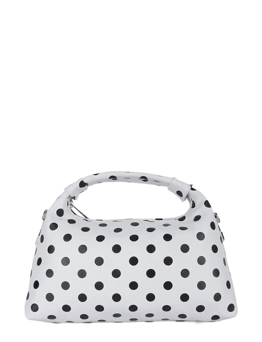 Nunoo - Dandy Buckle Polka White/Black - konfirmatsioon - white/black - 0