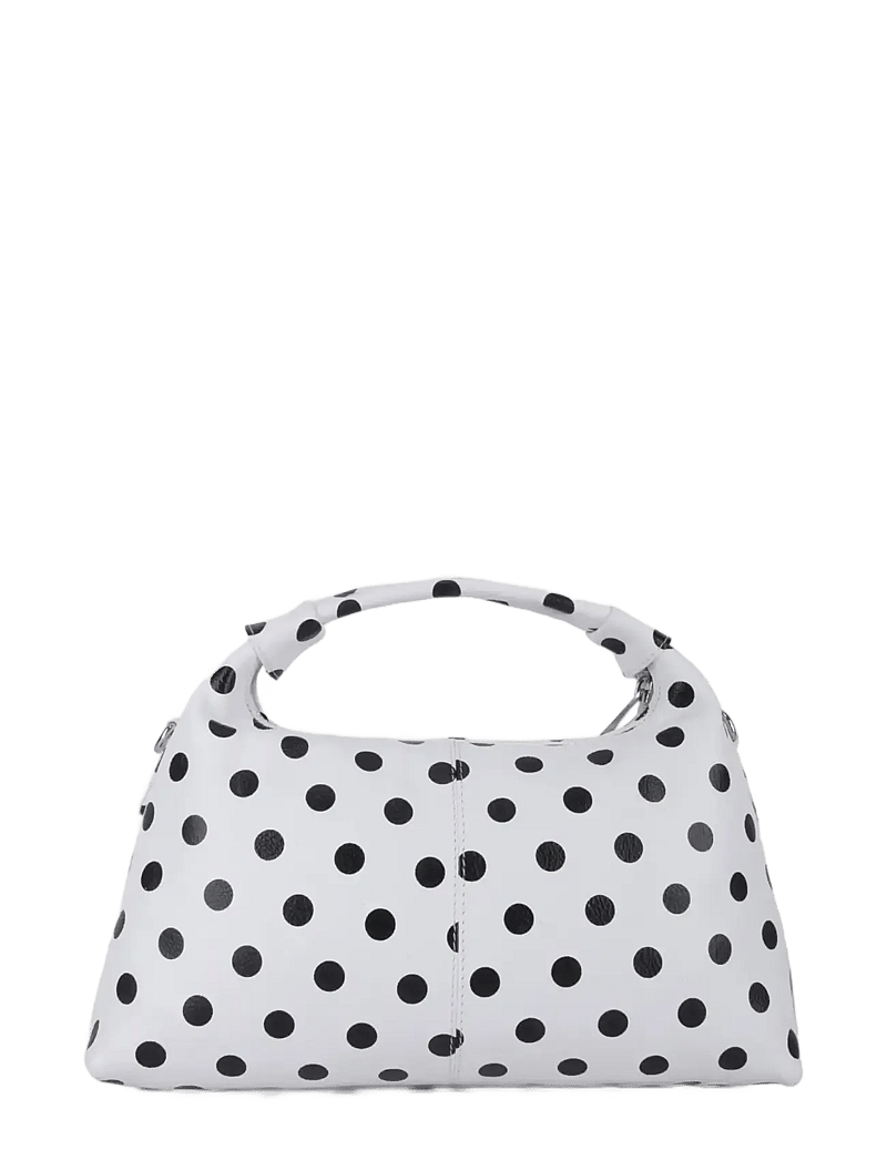 Nunoo - Dandy Buckle Polka White/Black - konfirmationstøj - white/black - 2
