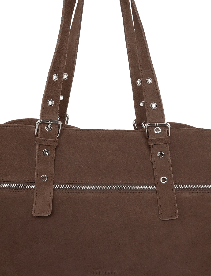 Nunoo - Big Hazel Suede Cacao - cacao - 2