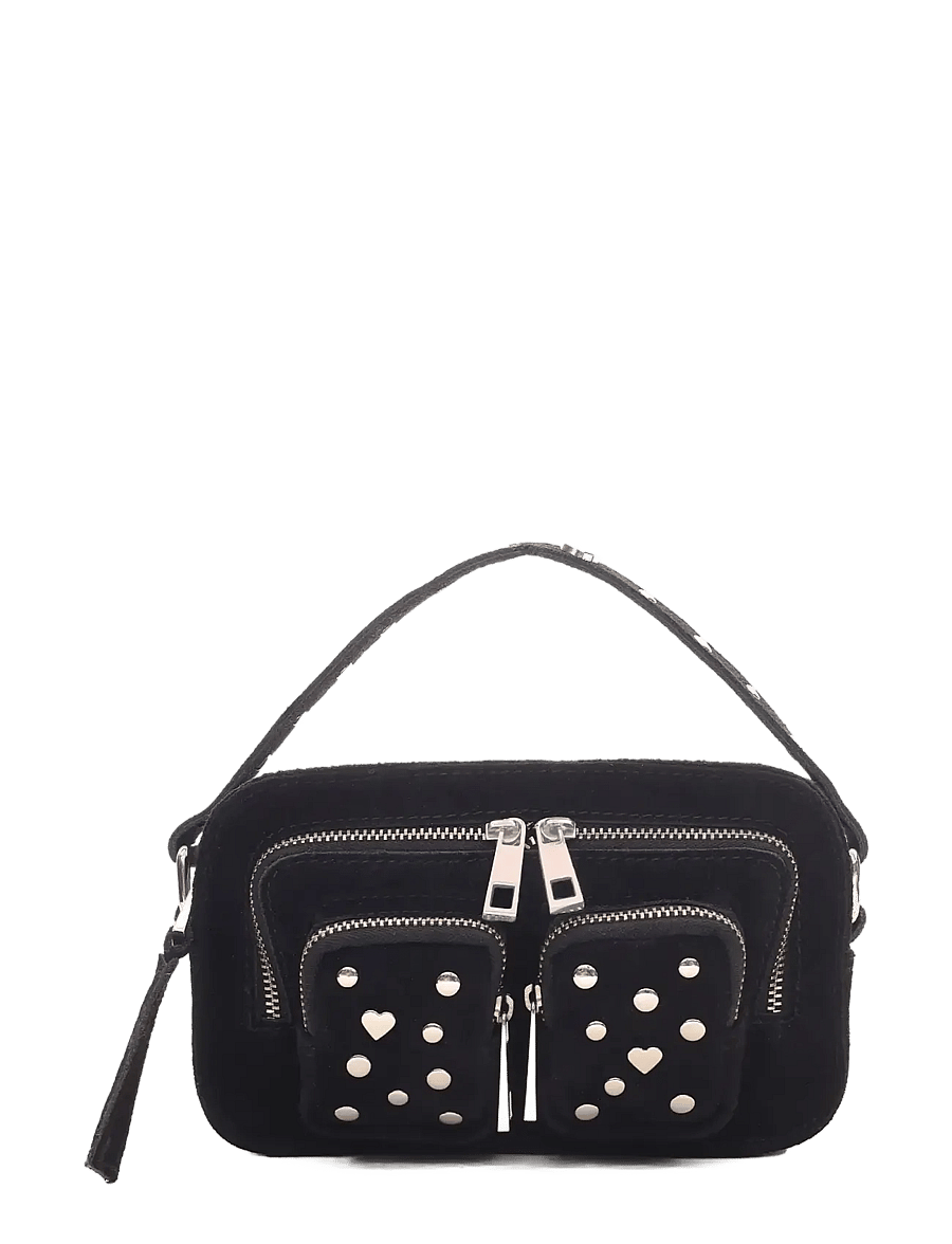 Nunoo - Helena Sweetheart Suede Black - særlige begivenheder - black - 0