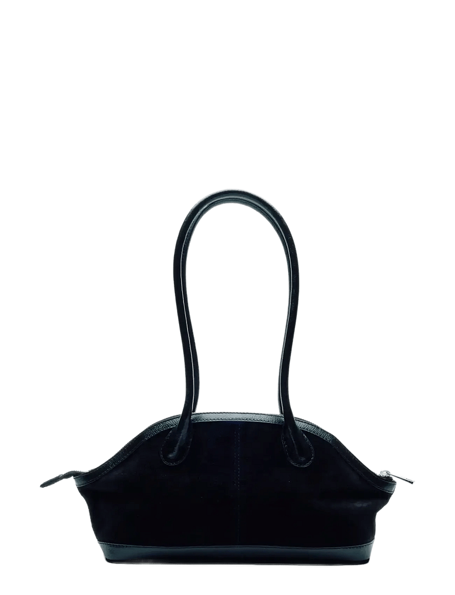 Nunoo - Ayo Suede Black - skuldertasker - black - 2