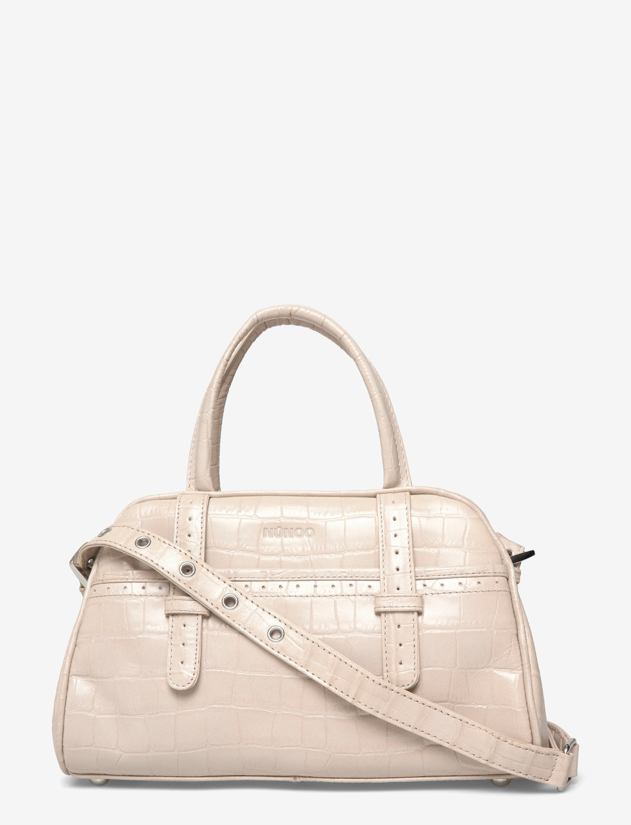 Nunoo - Ayse Texas Warm Grey - crossbody bags - warm grey - 0