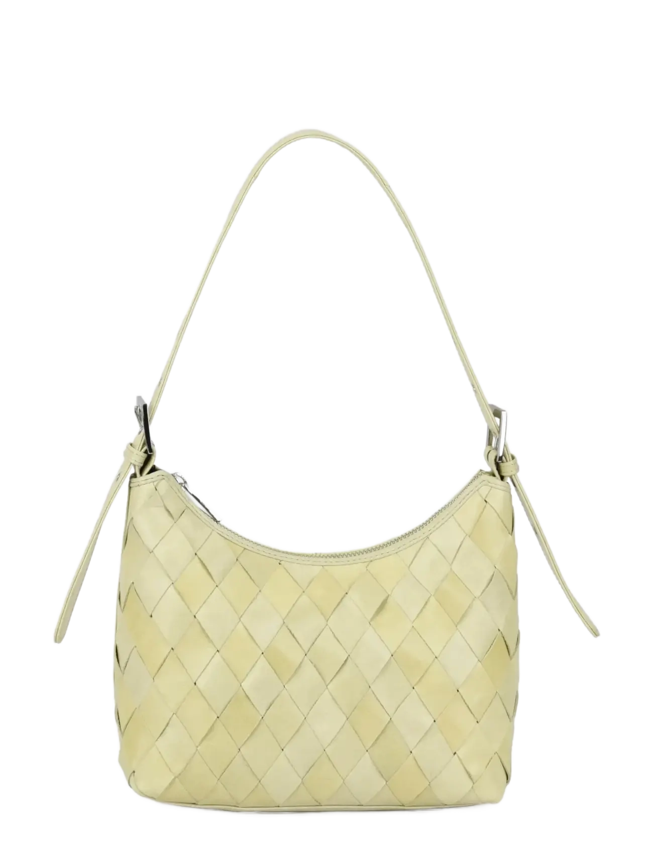 Nunoo Ava Braided Megah Mellow Green - Axelremsväskor - MELLOW GREEN / green