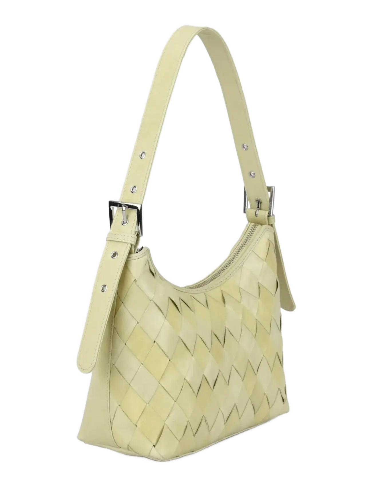 Nunoo - Ava Braided Megah Mellow Green - shoulder bags - mellow green - 1