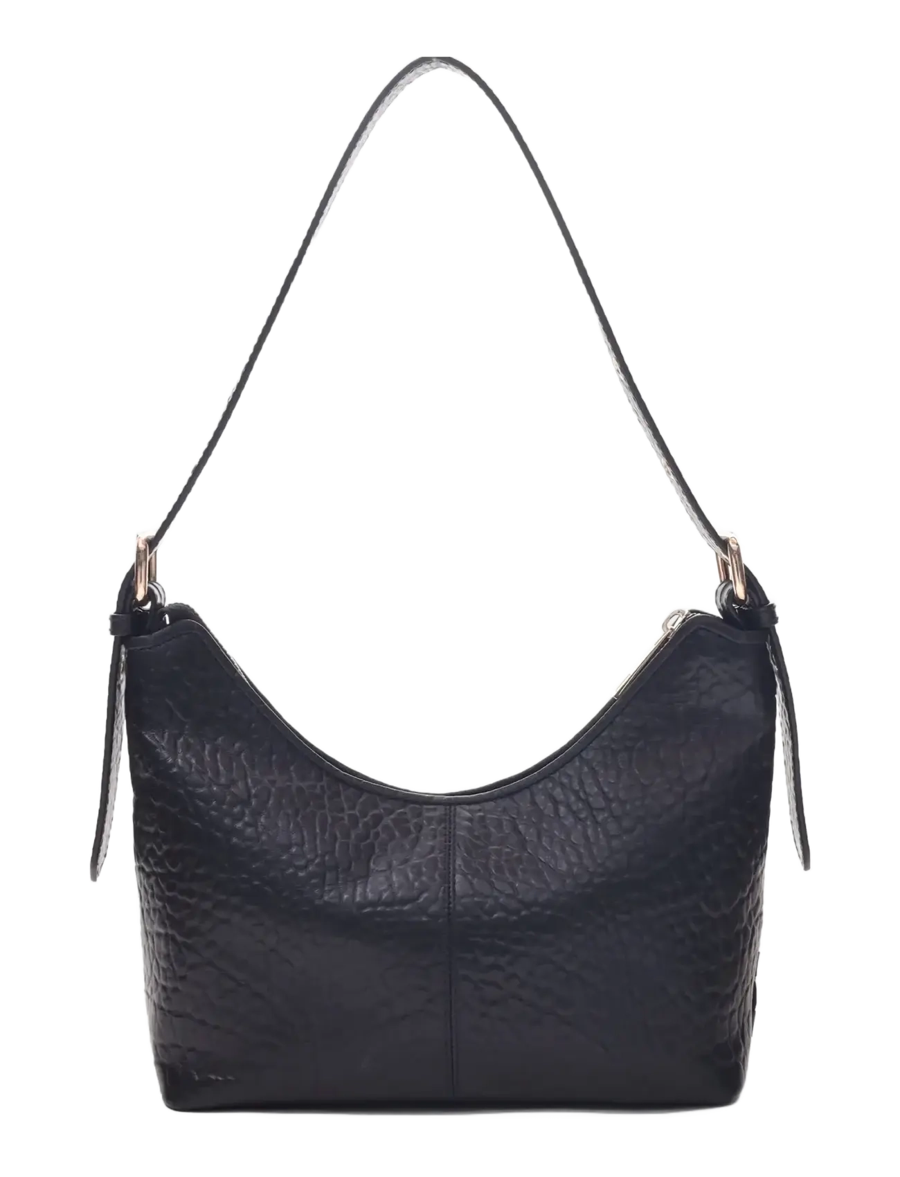 Nunoo - Ava Braided New Zealand Black w. Gold - umhängetaschen - black - 2