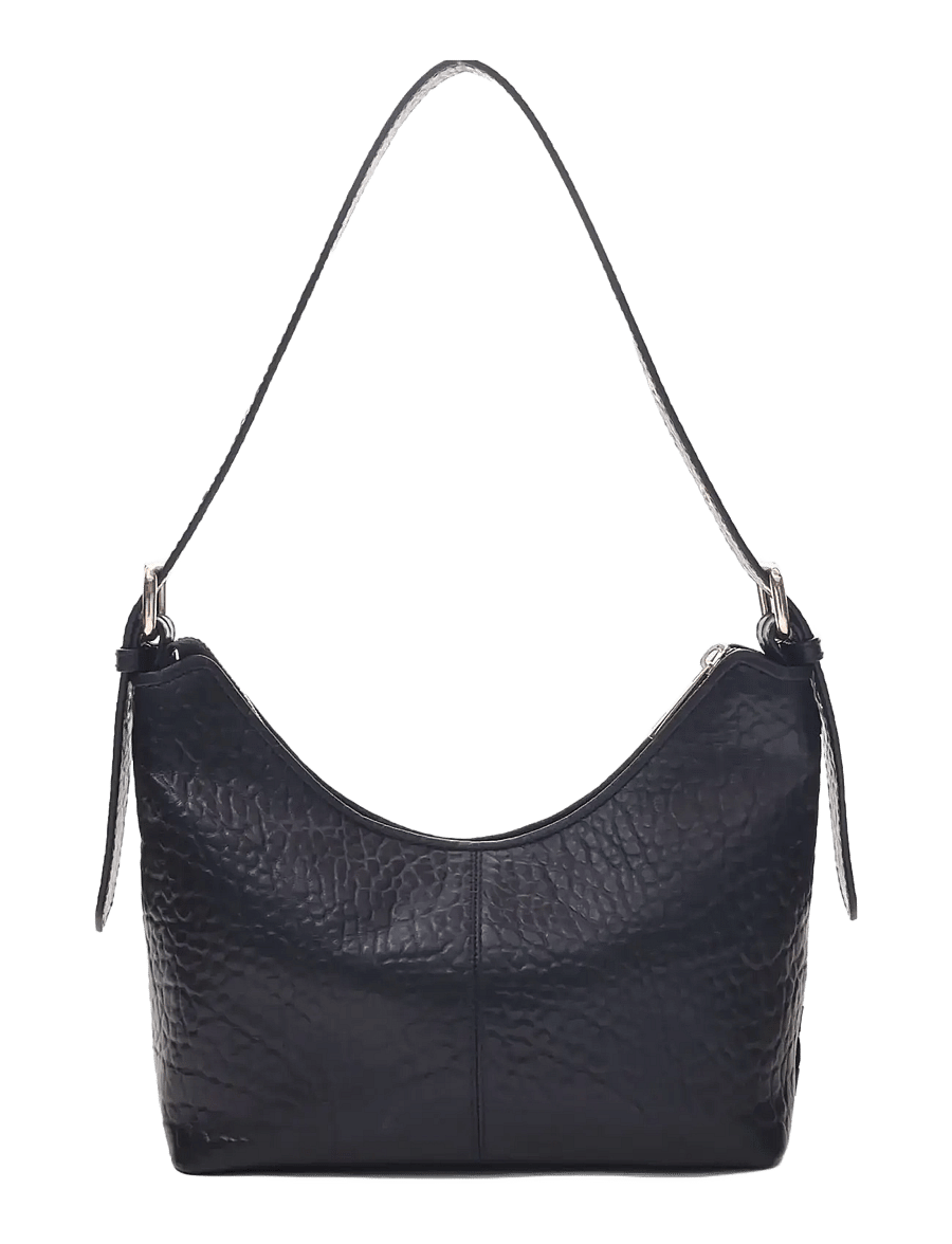 Nunoo - Ava Braided New Zealand Black w. Gold - umhängetaschen - black - 2