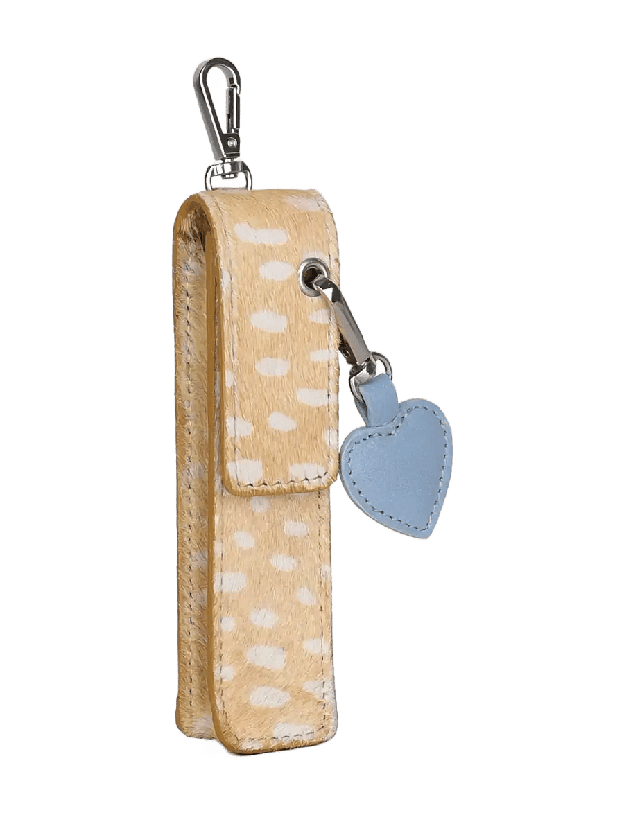 Nunoo - Lipgloss Bag Charm - JulyChild x Núnoo - võtmehoidjad ja kotiripatsid - brown doe - 1
