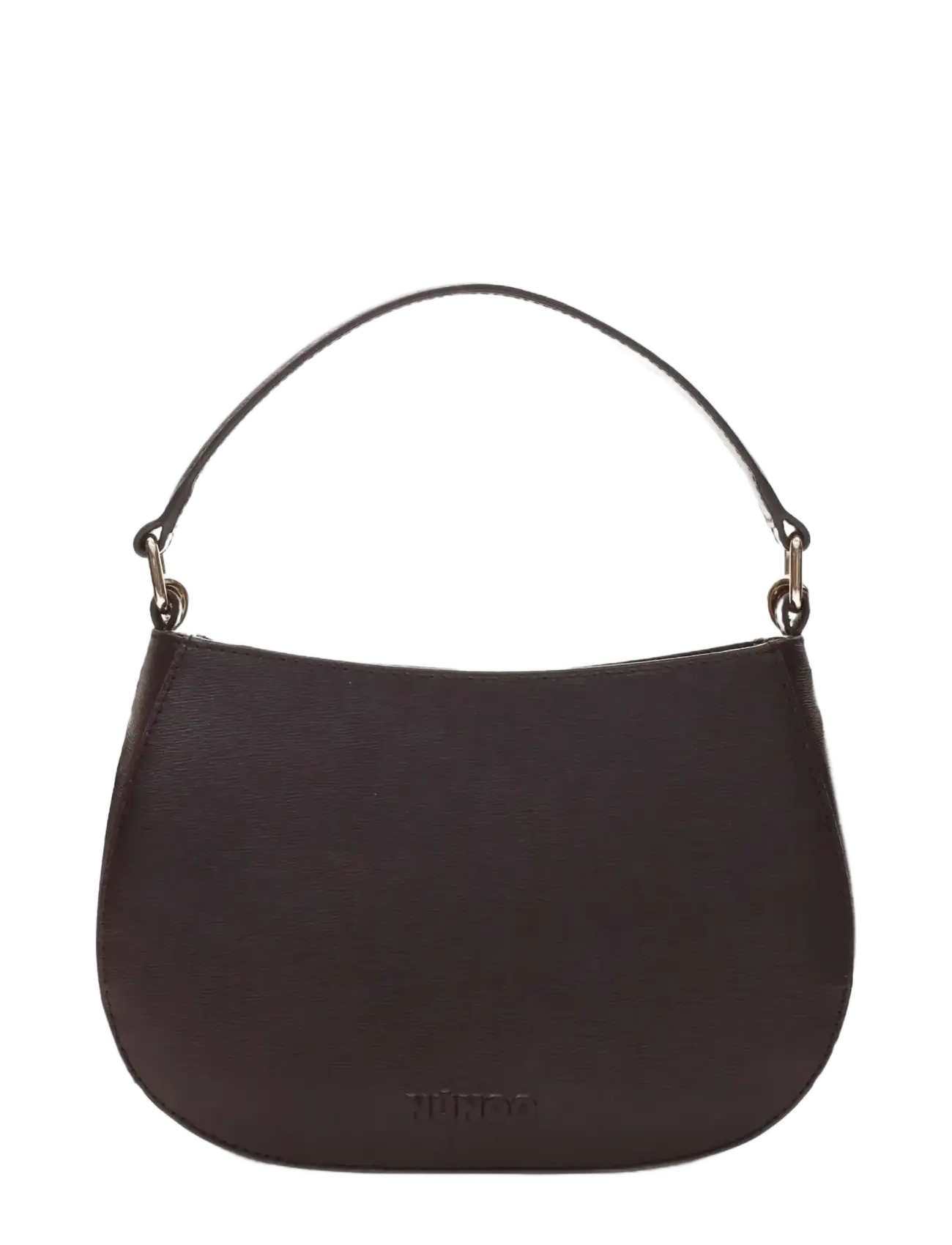 Nunoo Betty Florence Chocolate w. Gold - Håndtasker - CHOCOLATE / black