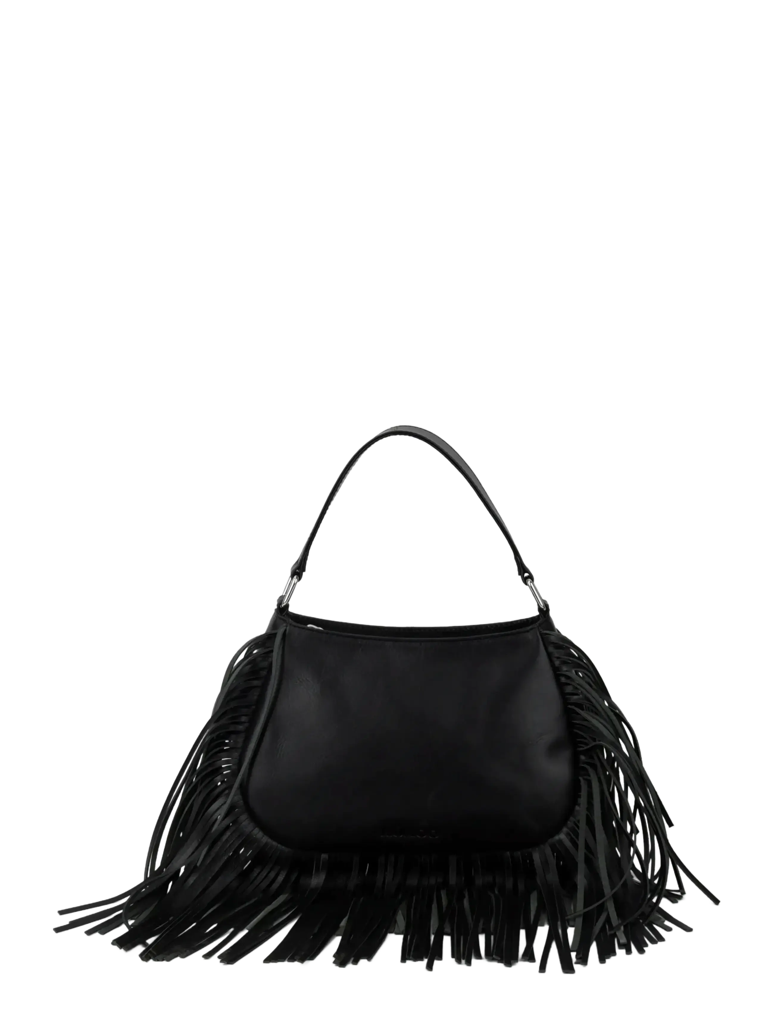 Nunoo - Betty Fringe River Black - axelremsväskor - black - 0