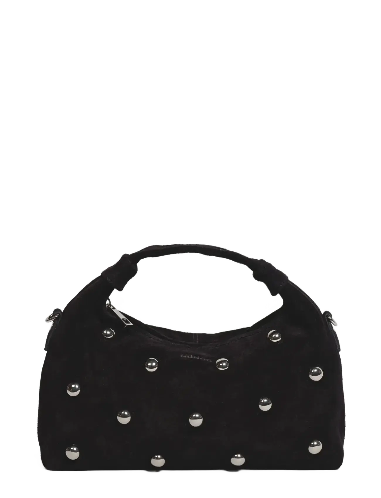 Nunoo Dandy Rivet Suede Black - Officewear - BLACK / black