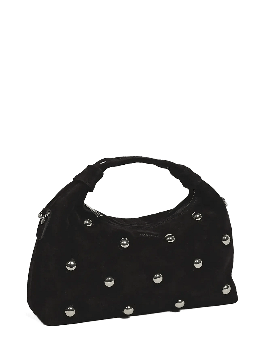 Nunoo - Dandy Rivet Suede Black - speciella tillfällen - black - 1