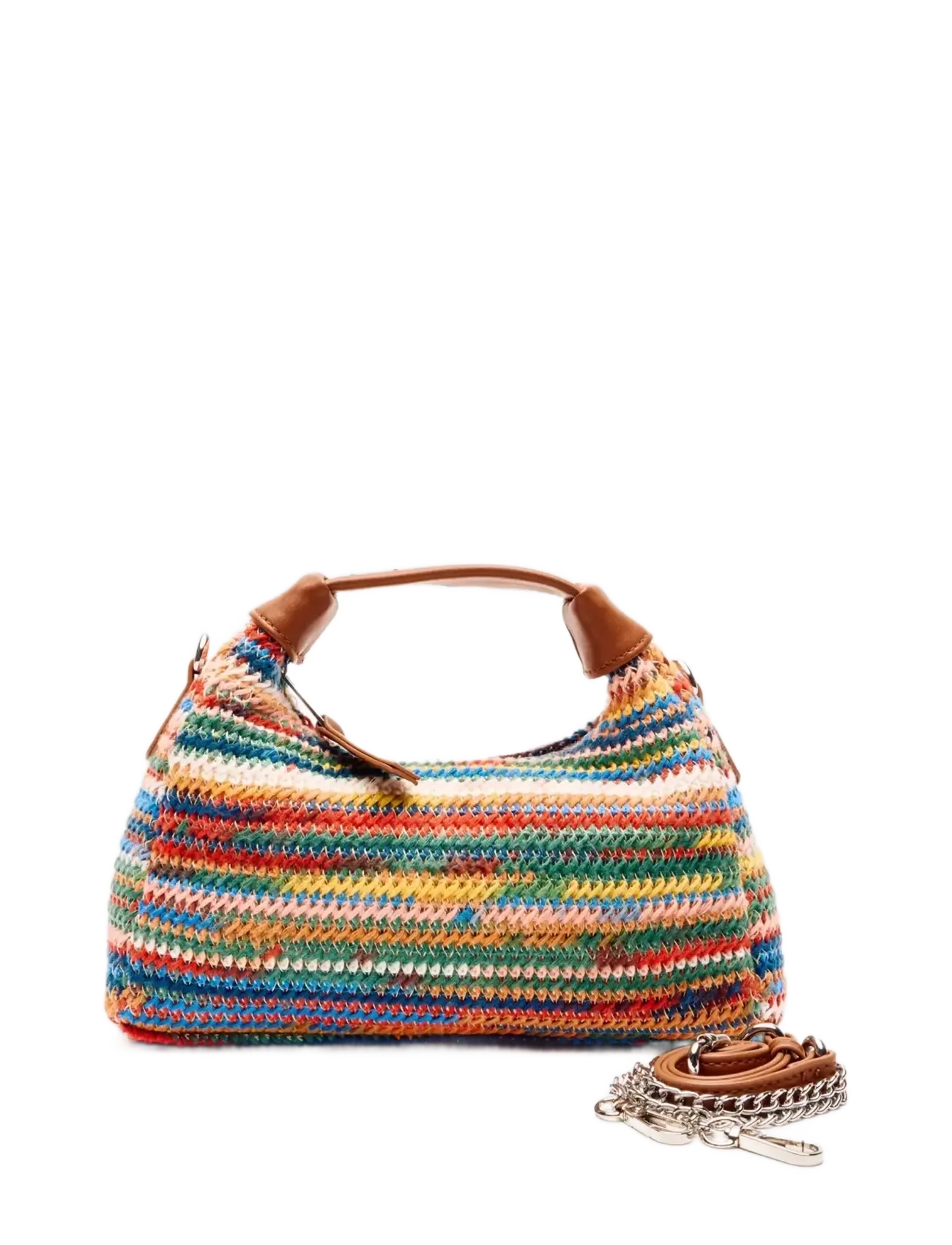 Nunoo - Mini Dandy Crochet Multi - crossbody bags - multi color - 3