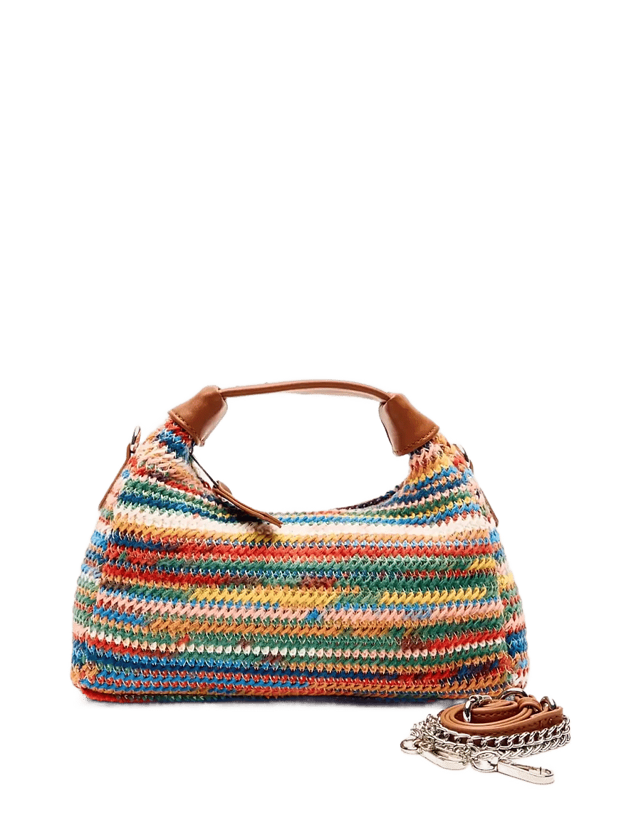 Nunoo - Mini Dandy Crochet Multi - crossbody bags - multi color - 3
