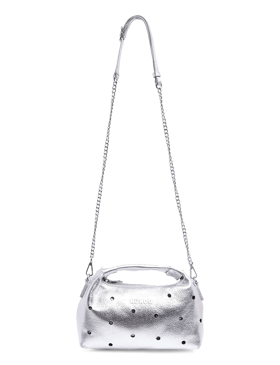 Nunoo - Mini Dandy Metallic Silver - silver - 0