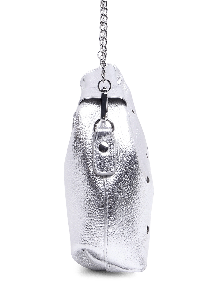 Nunoo - Mini Dandy Metallic Silver - silver - 3
