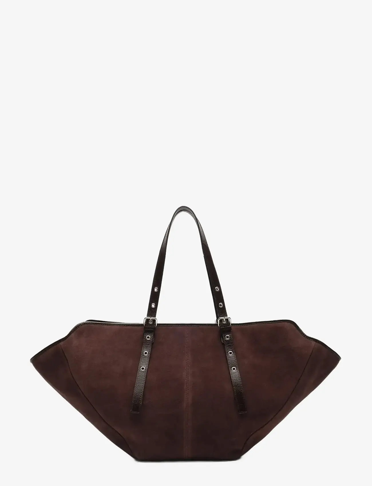 Nunoo - Nora Suede Chocolate - totes - chocolate - 0