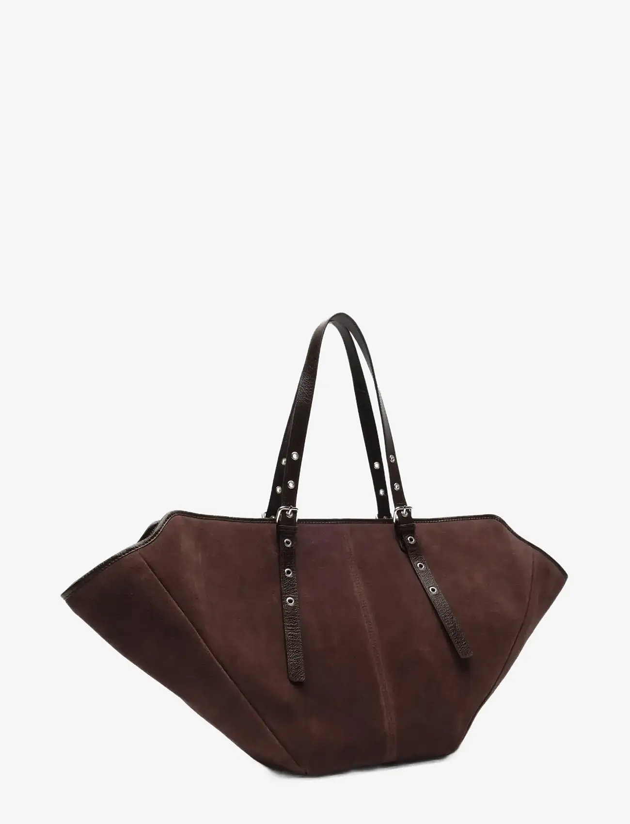 Nunoo - Nora Suede Chocolate - totes - chocolate - 1