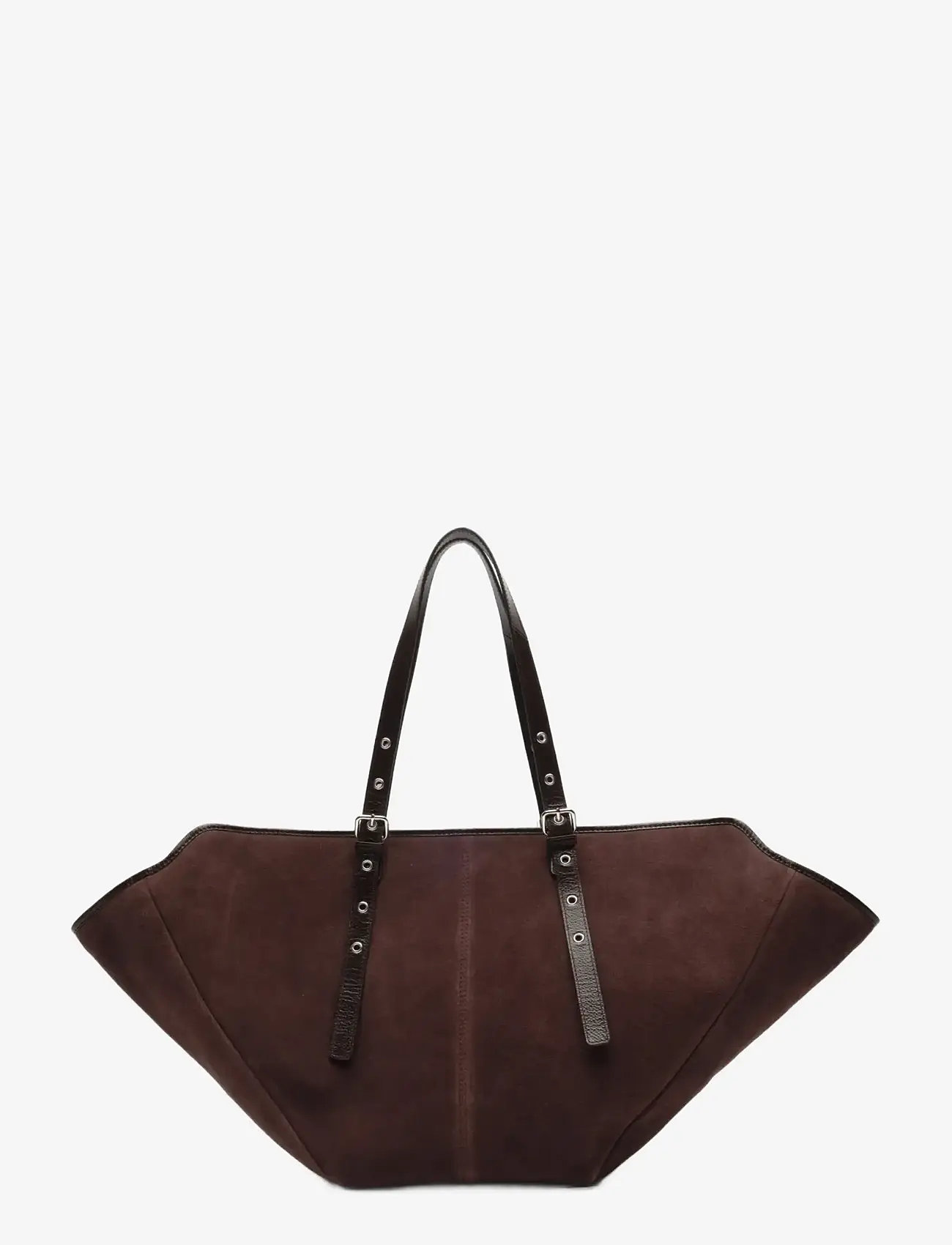 Nunoo - Nora Suede Chocolate - totes - chocolate - 2