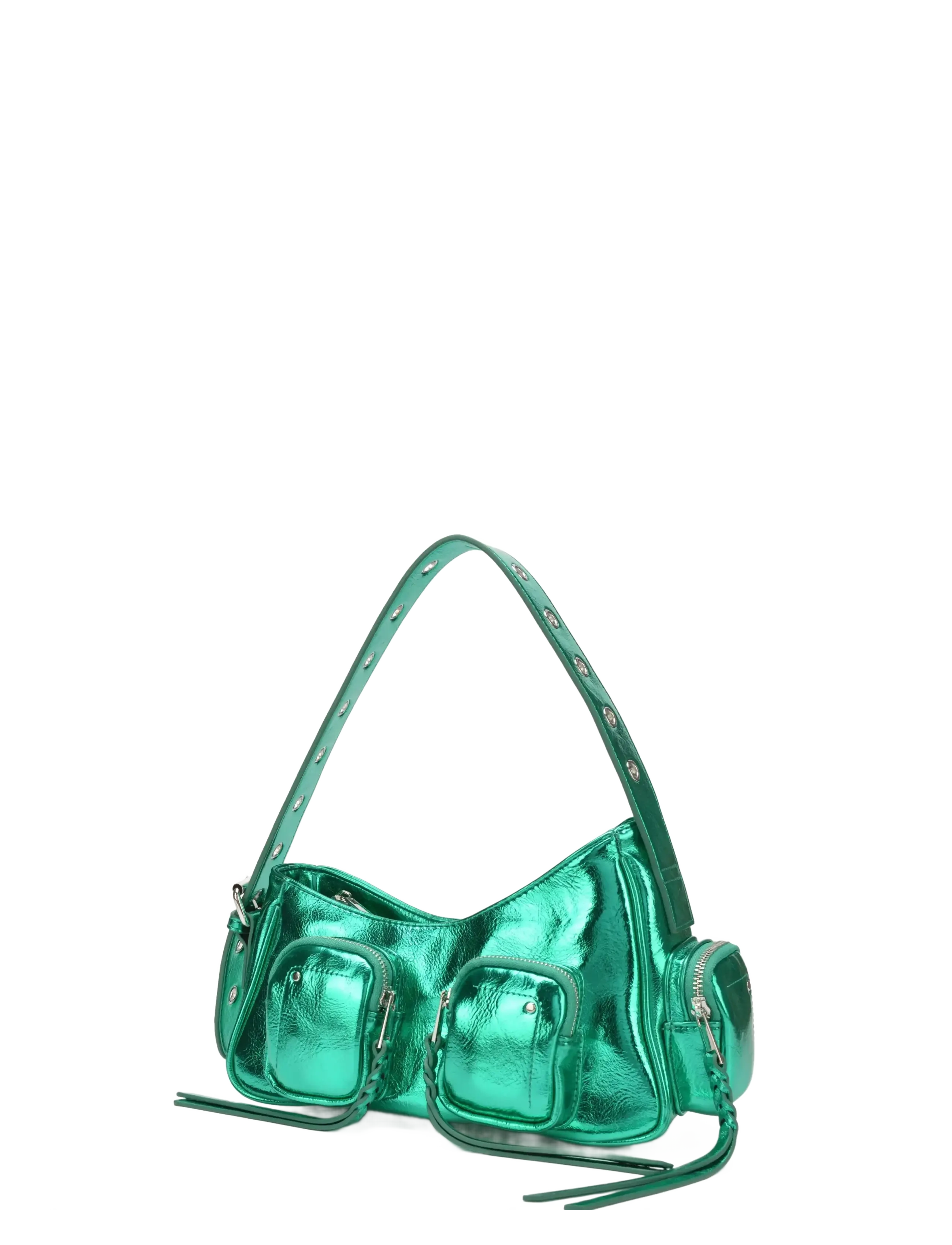 Nunoo - Jennifer Pocket Recycled Cool Green - festtøj til outletpriser - green - 2