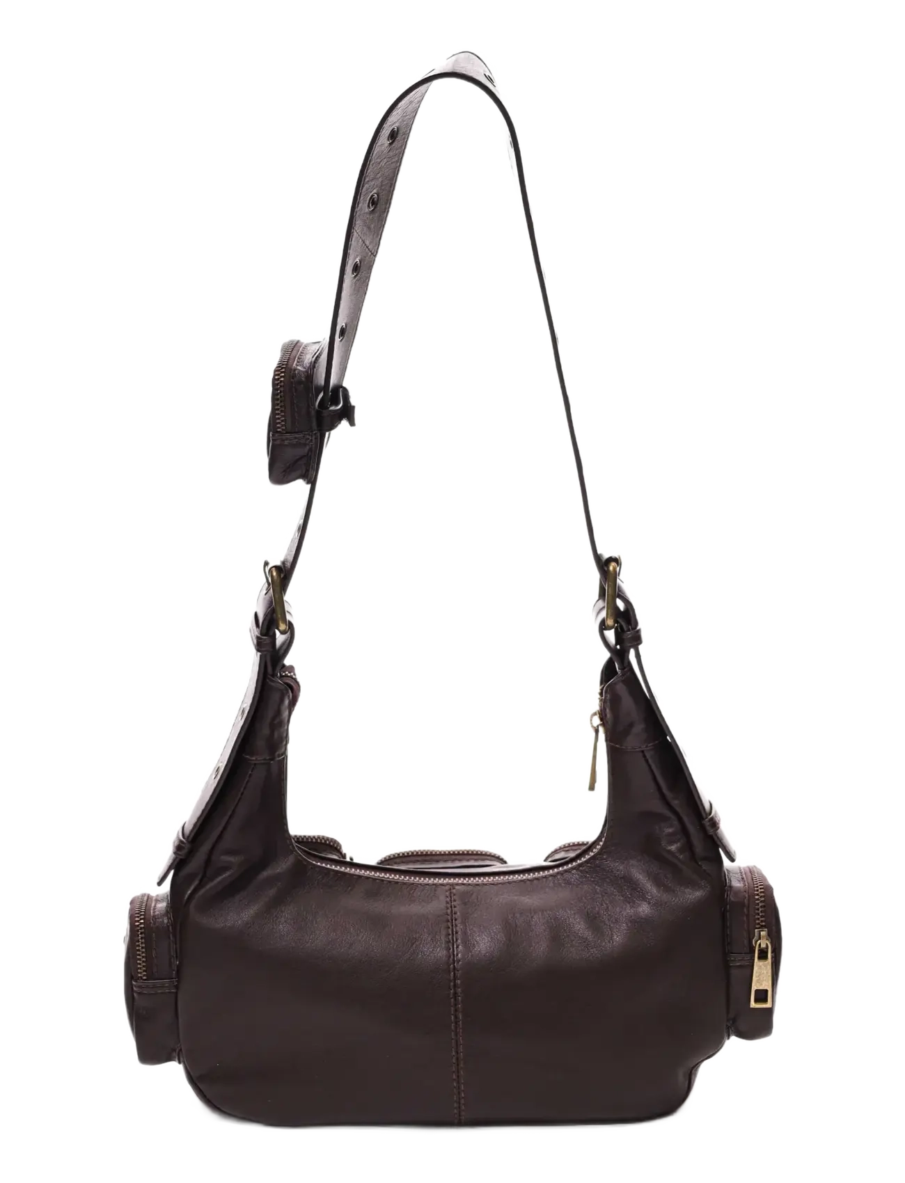 Nunoo - Sally Small Pocket Sheep Brown w. gold - arkityyli - brown - 2