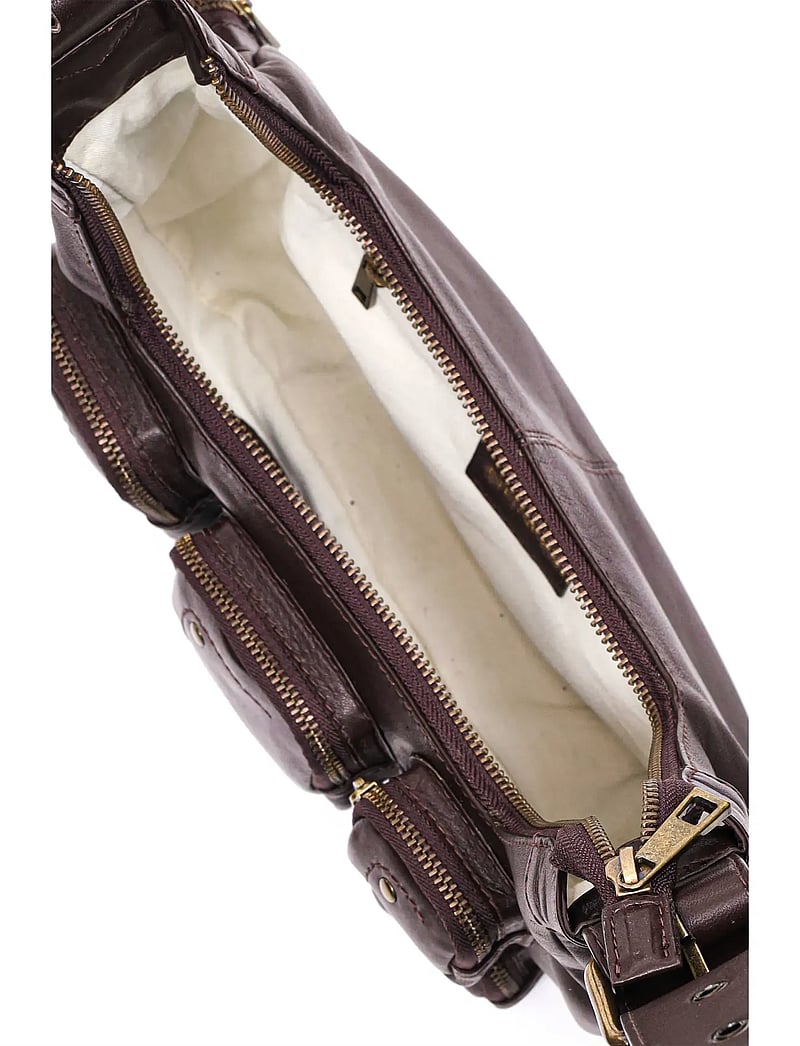 Nunoo - Sally Small Pocket Sheep Brown w. gold - hverdags stil - brown - 3