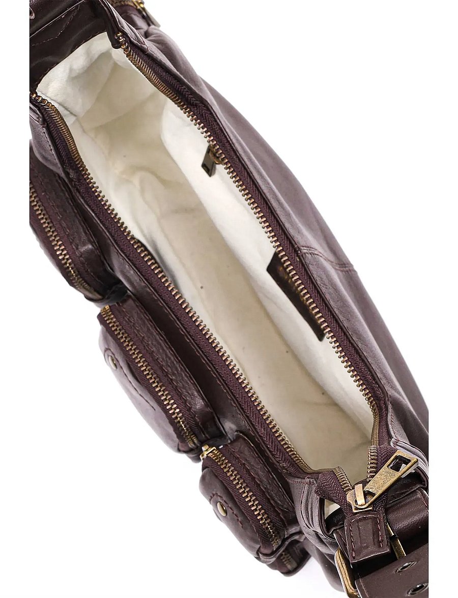 Nunoo - Sally Small Pocket Sheep Brown w. gold - arkityyli - brown - 3
