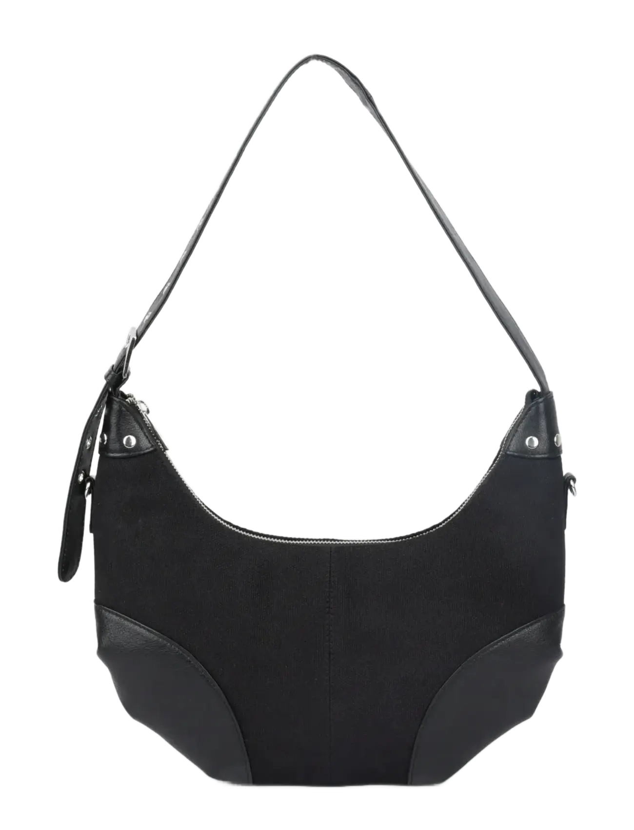 Nunoo Dagmar Canvas Black, One Size, Bags, Schwarz - Small Shoulder Bags-crossbody Frauen