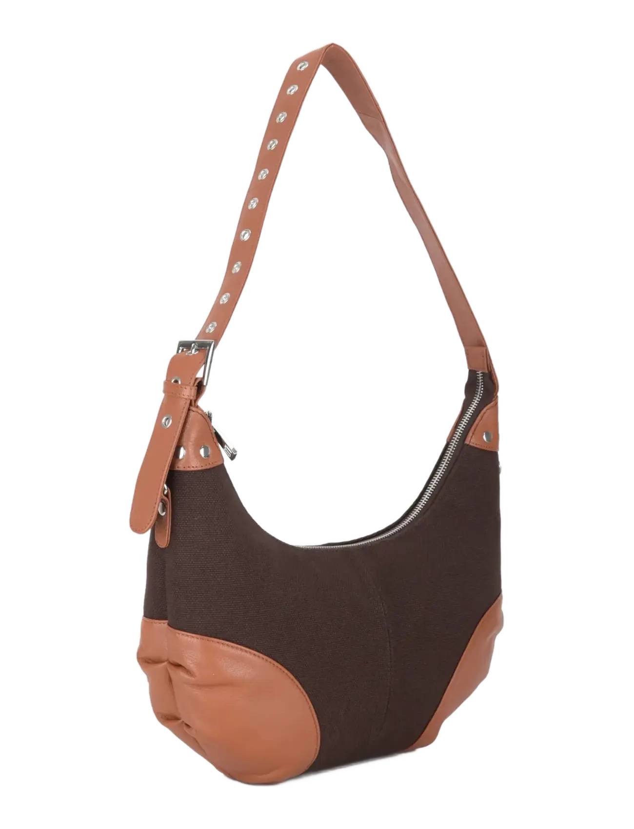 Nunoo - Dagmar Canvas Coffee - feestelijke kleding voor outlet-prijzen - coffee - 1