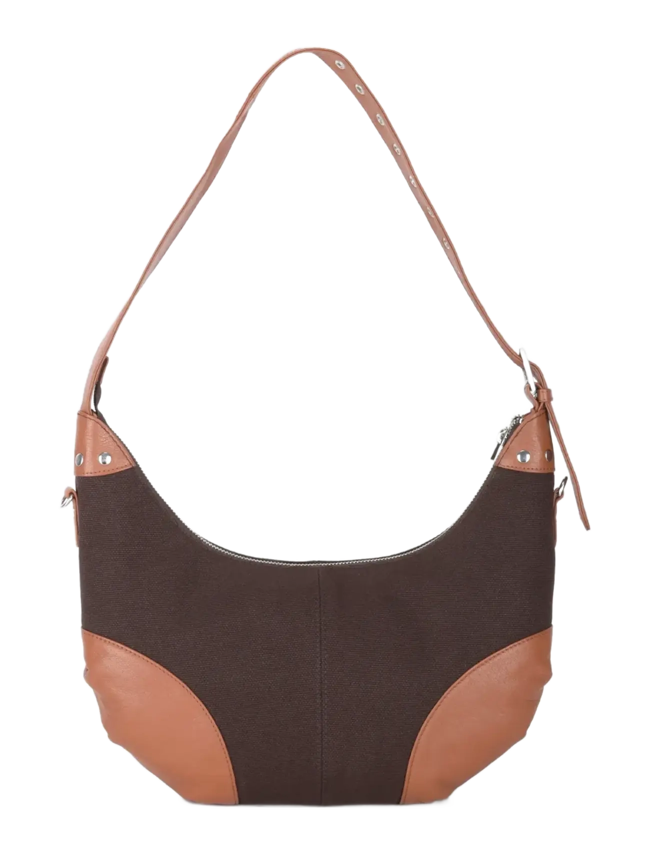 Nunoo - Dagmar Canvas Coffee - feestelijke kleding voor outlet-prijzen - coffee - 2