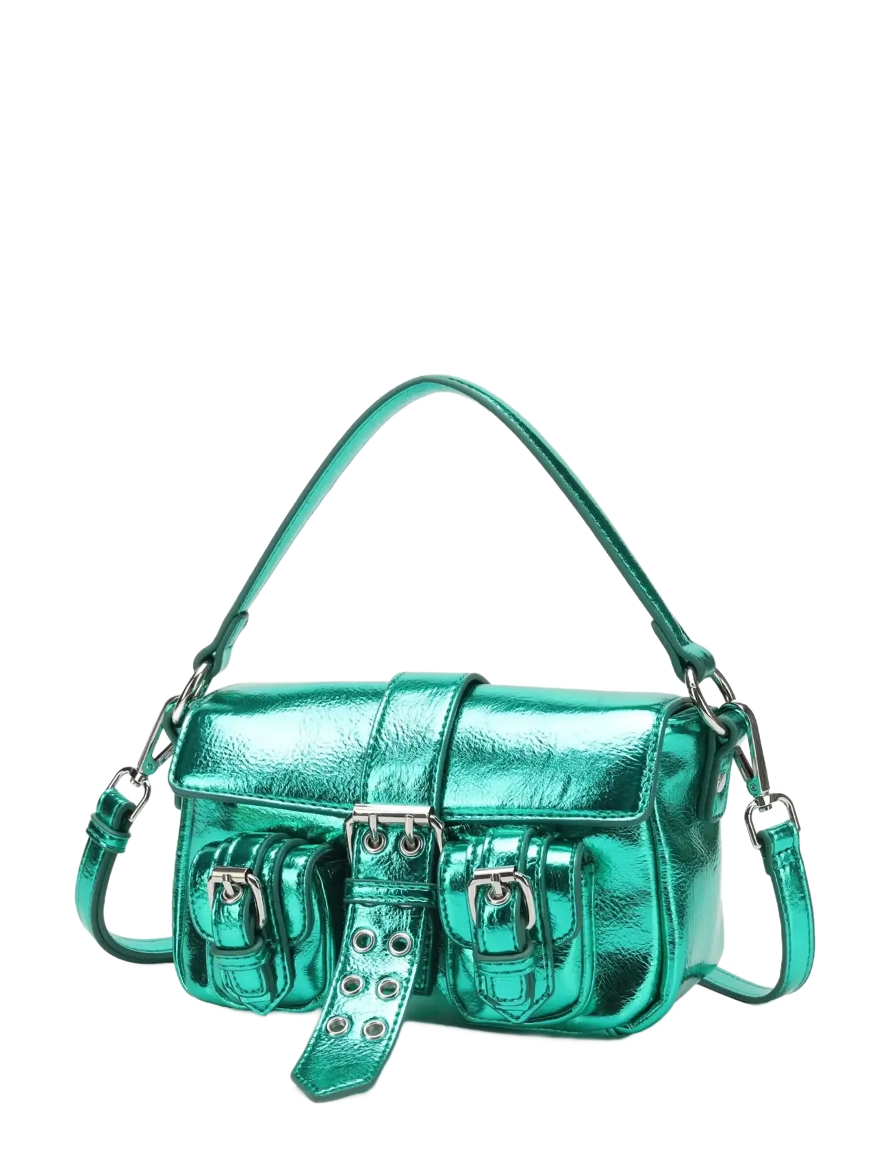Nunoo - Small Honey Buckle Recycled Cool Green - festtøj til outletpriser - green - 2
