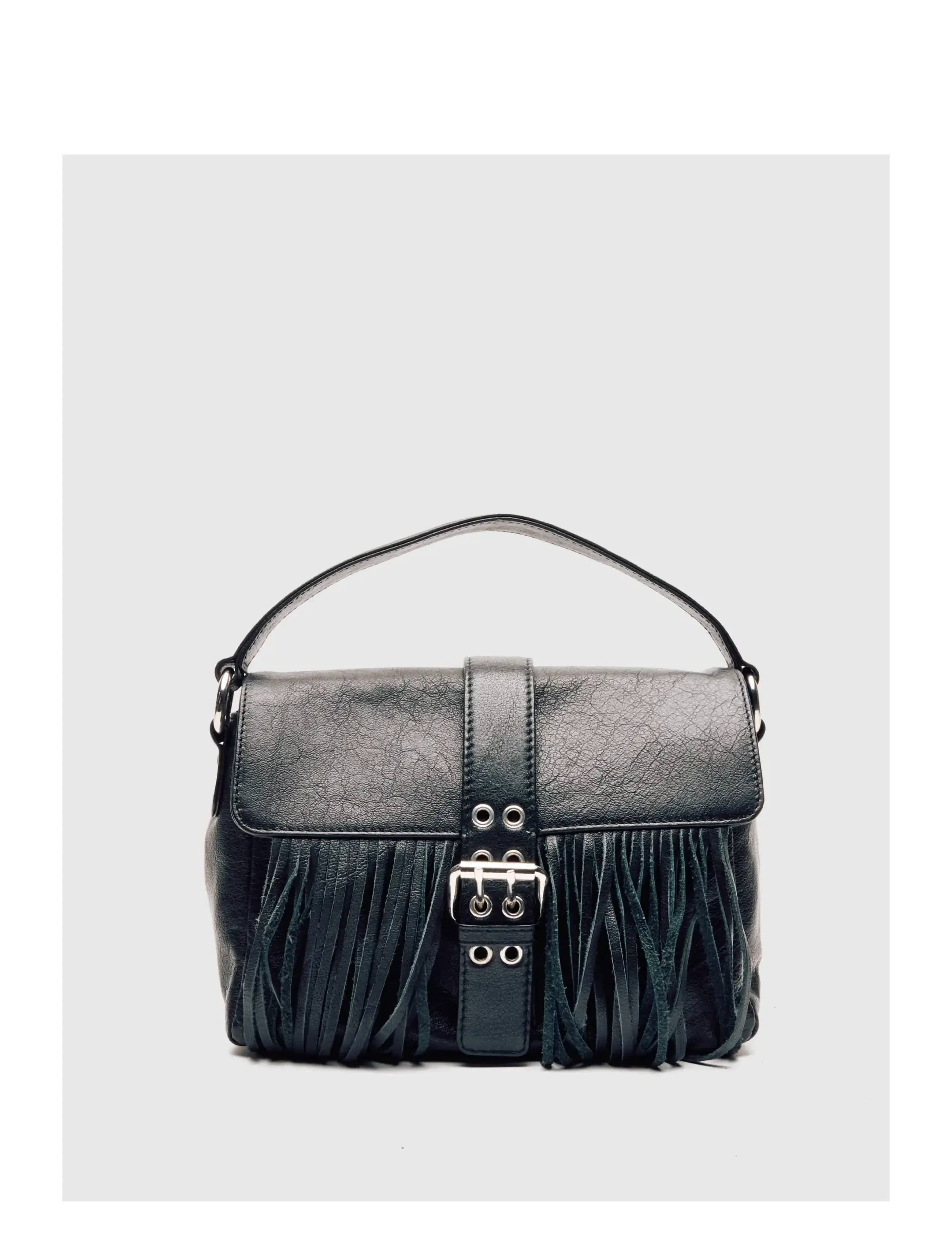 Nunoo Honey Buckle Fringe Mountain Black - Núnoo - BLACK / black