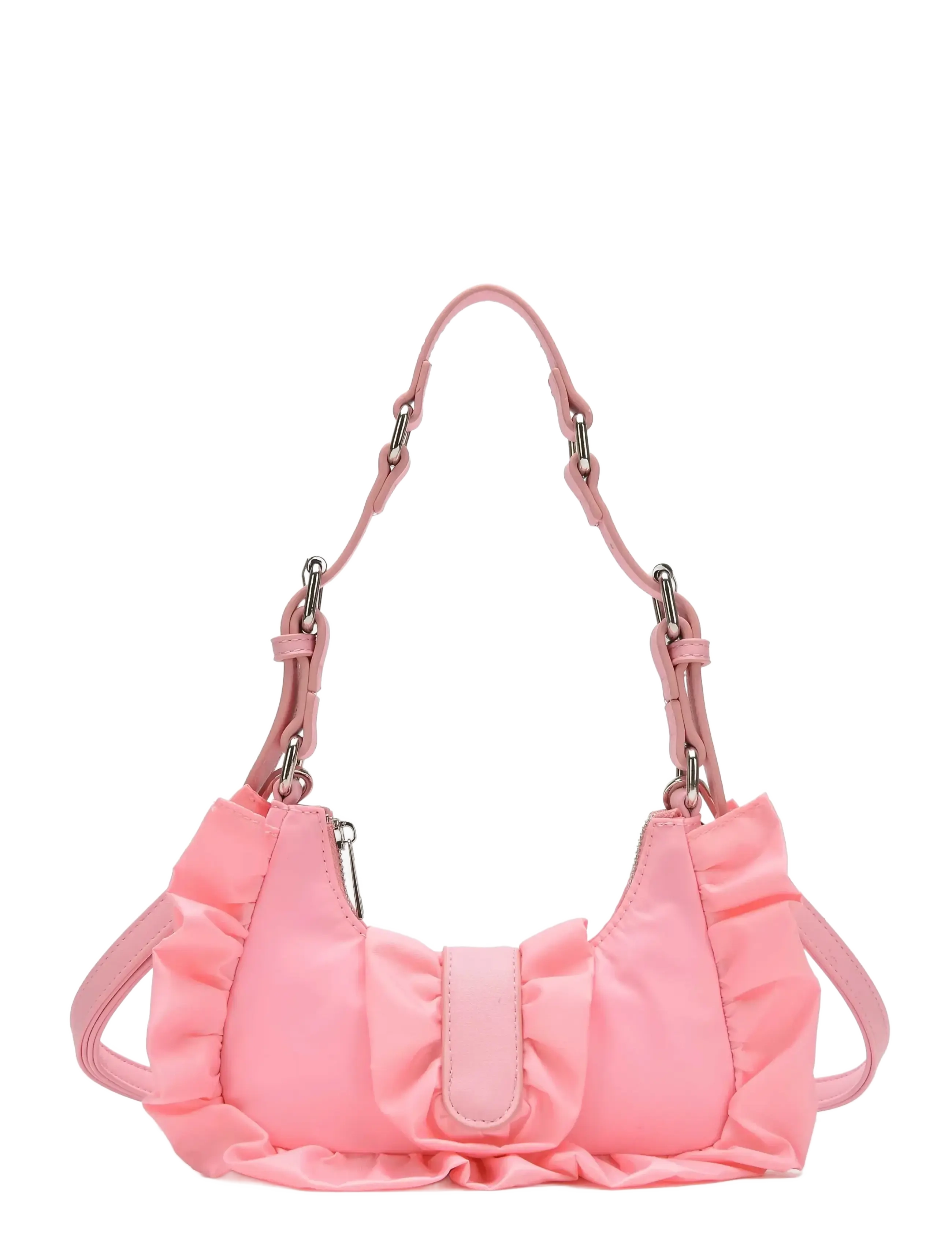 NUNOO Palma Ruffle Recycled Nylon Hell Pink Pink - One Size - Damen