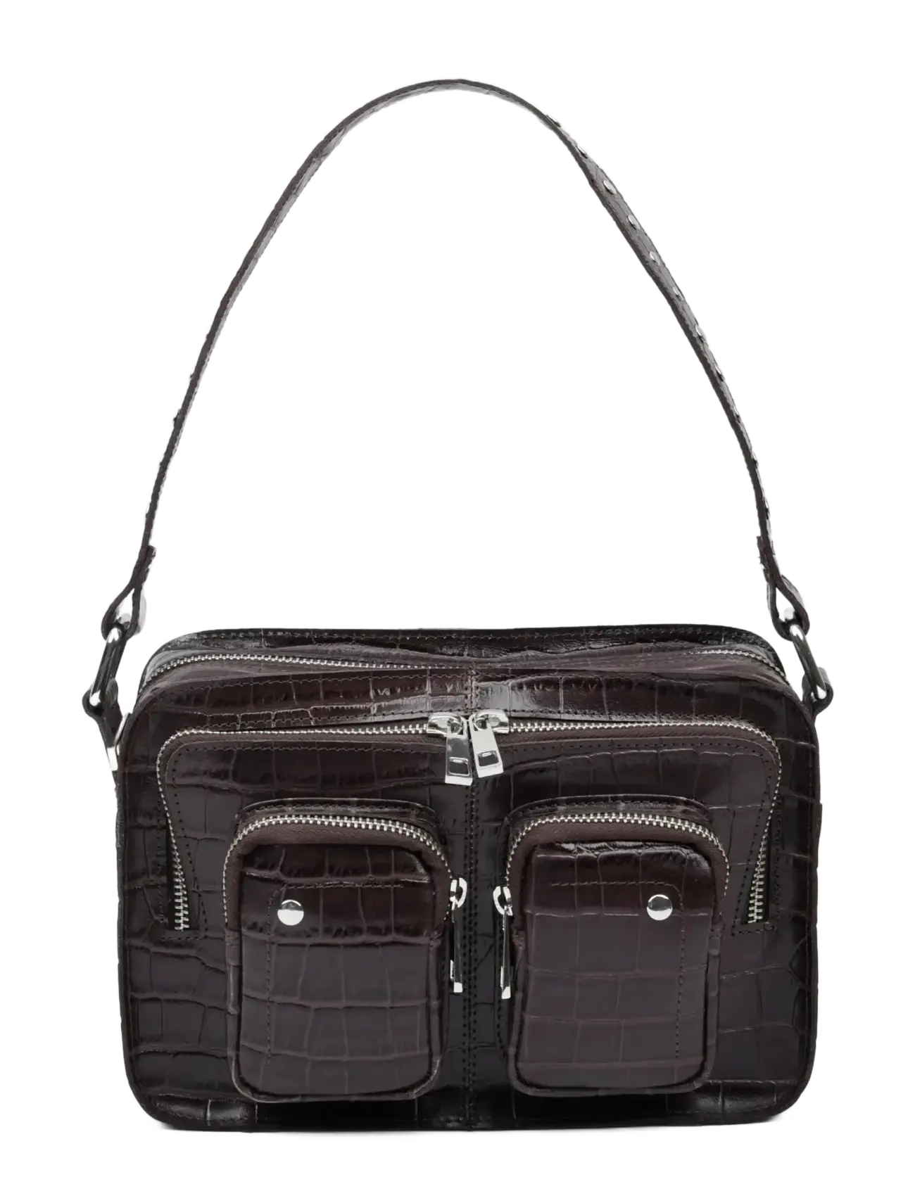 Nunoo Ellie Texas Chocolate, One Size, Bags, Braun - Small Shoulder Bags-crossbody Frauen