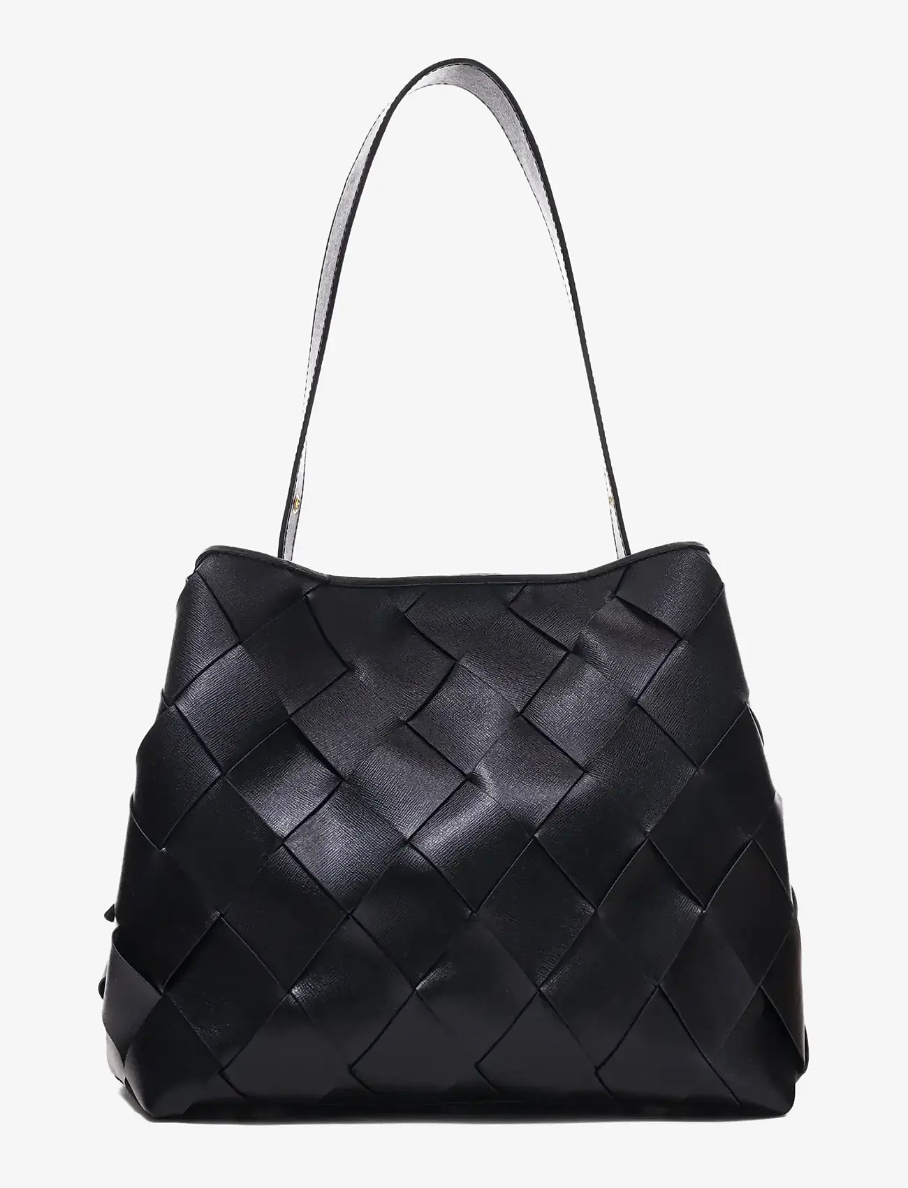 Nunoo - Chiara Braided Florence Black w. Gold - hverdags stil - black - 0