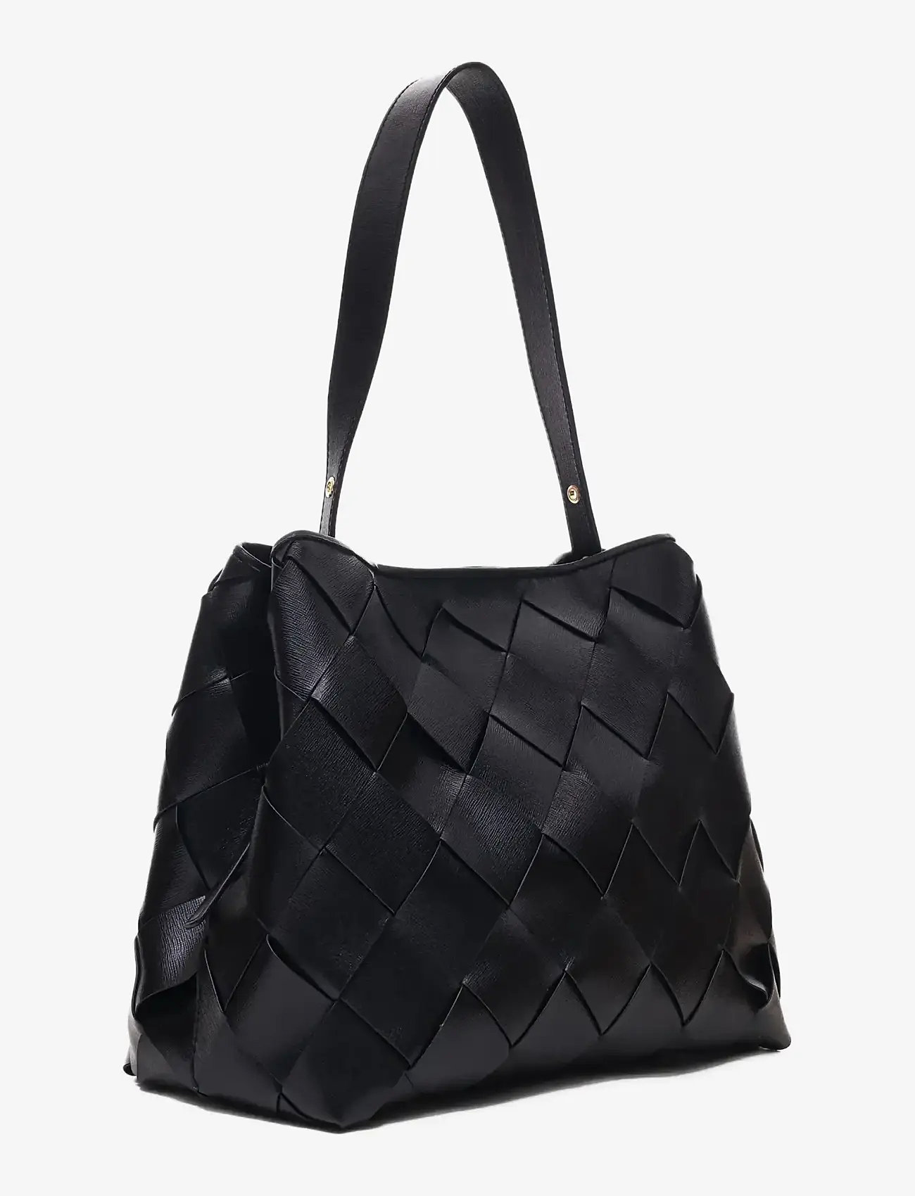 Nunoo - Chiara Braided Florence Black w. Gold - hverdags stil - black - 1