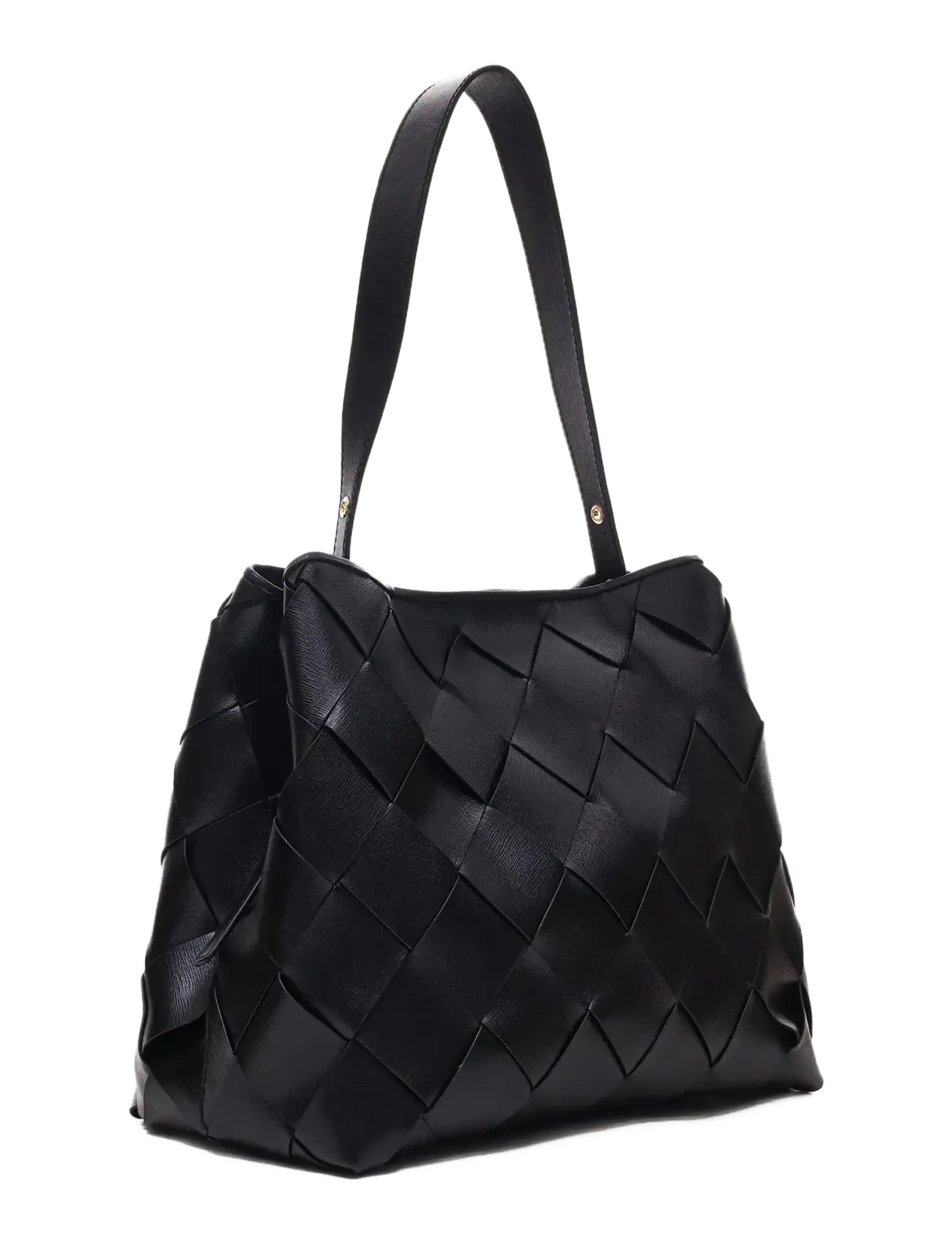 Nunoo - Chiara Braided Florence Black w. Gold - everyday style - black - 1