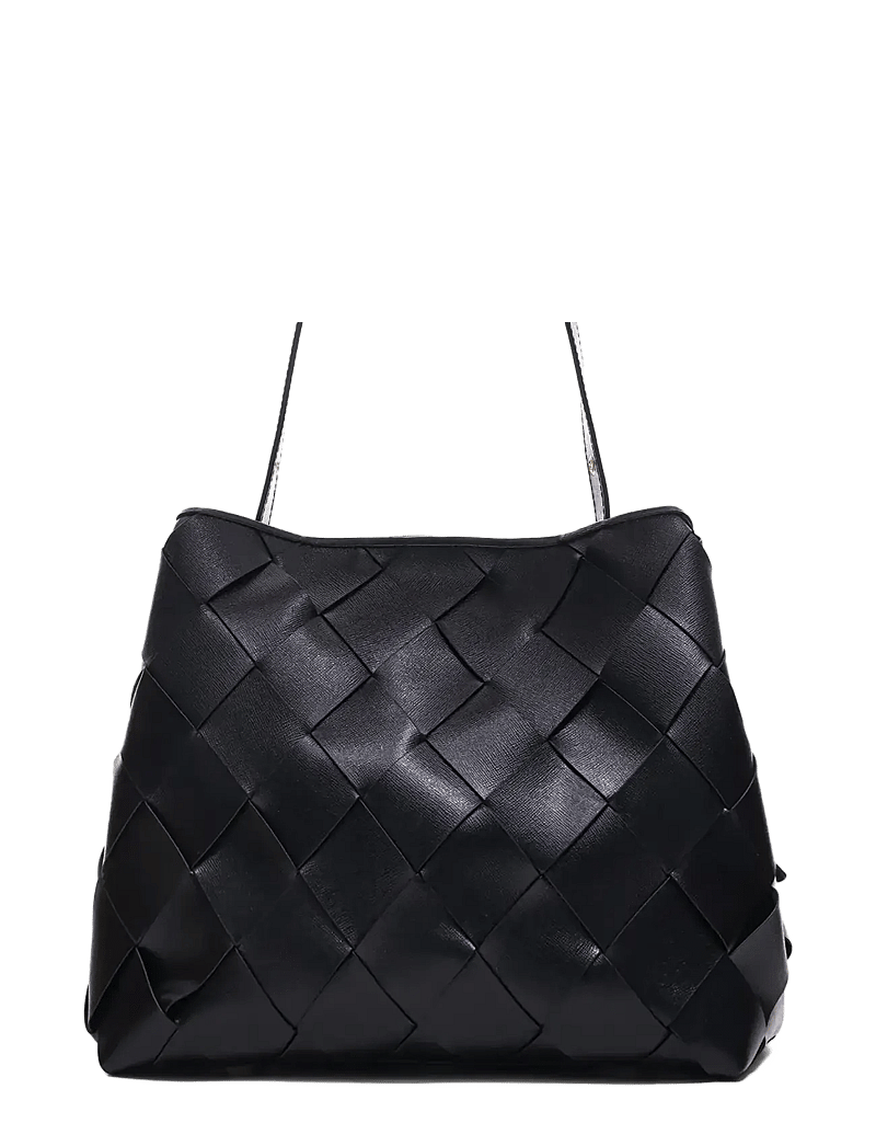 Nunoo - Chiara Braided Florence Black w. Gold - hverdags stil - black - 3