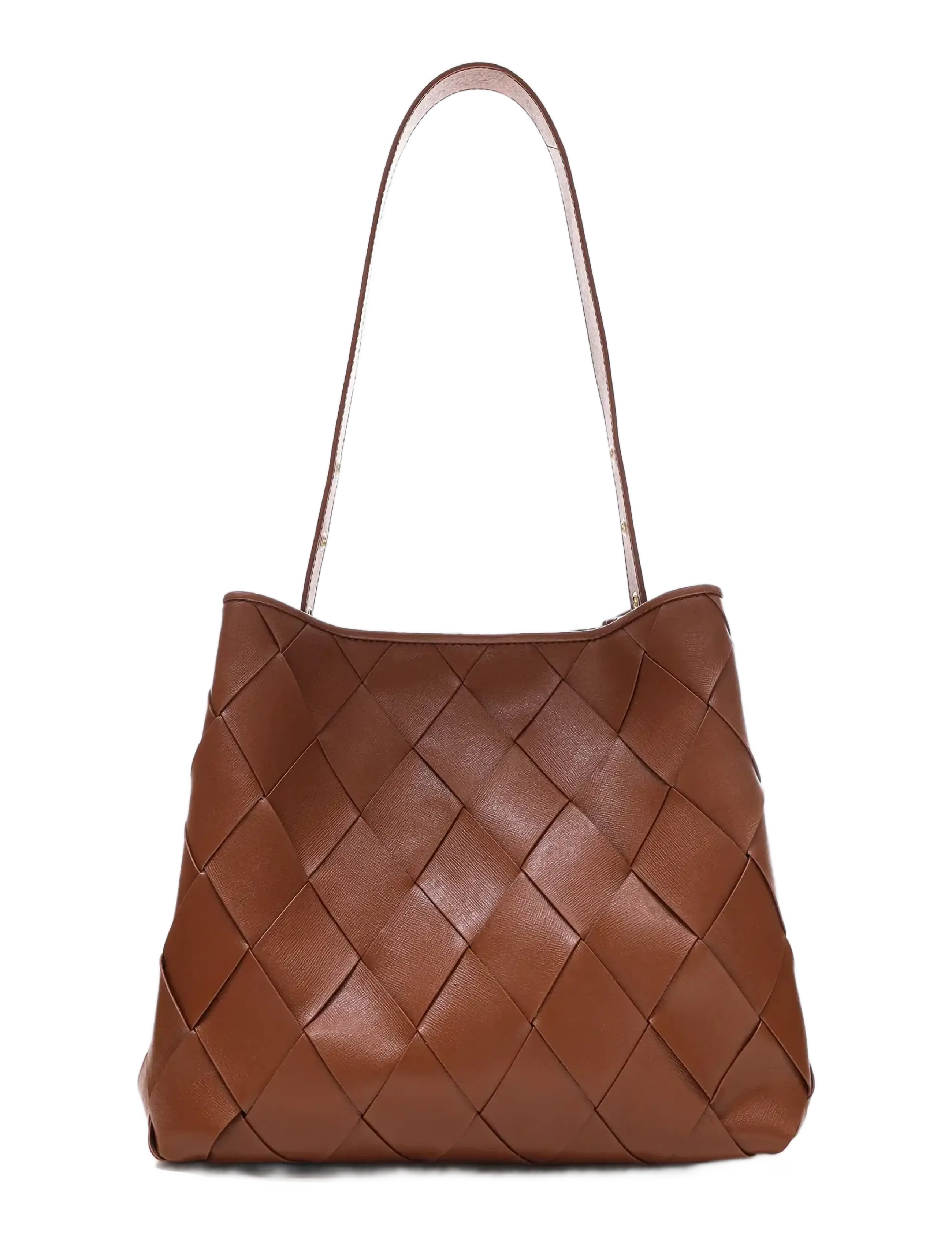 NUNOO Chiara Braided Florence Braun W. Gold Braun - One Size - Damen