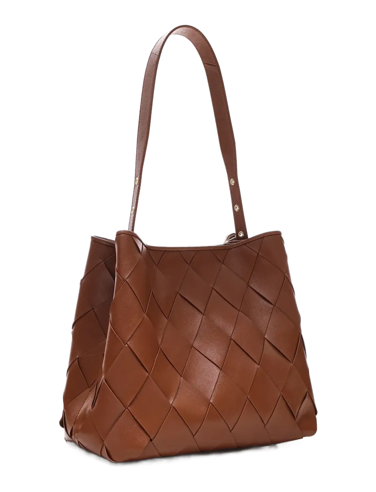 Nunoo - Chiara Braided Florence Brown w. Gold - alltags-style - brown - 2