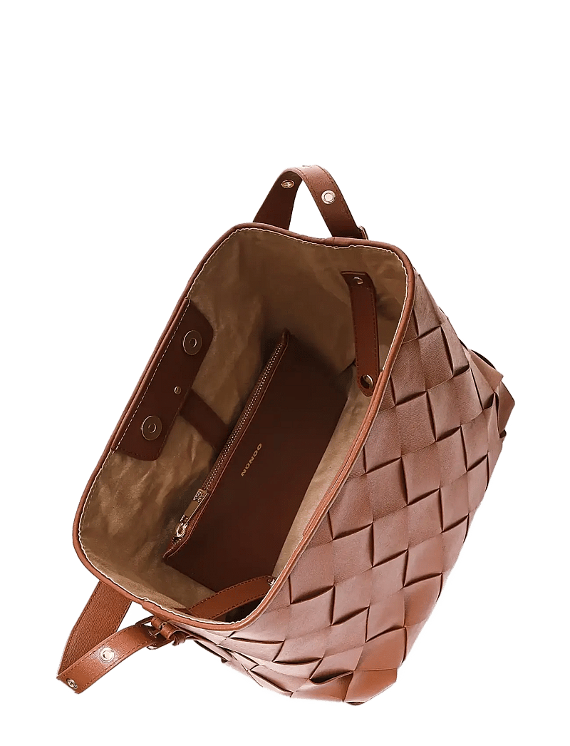Nunoo - Chiara Braided Florence Brown w. Gold - hverdags stil - brown - 3