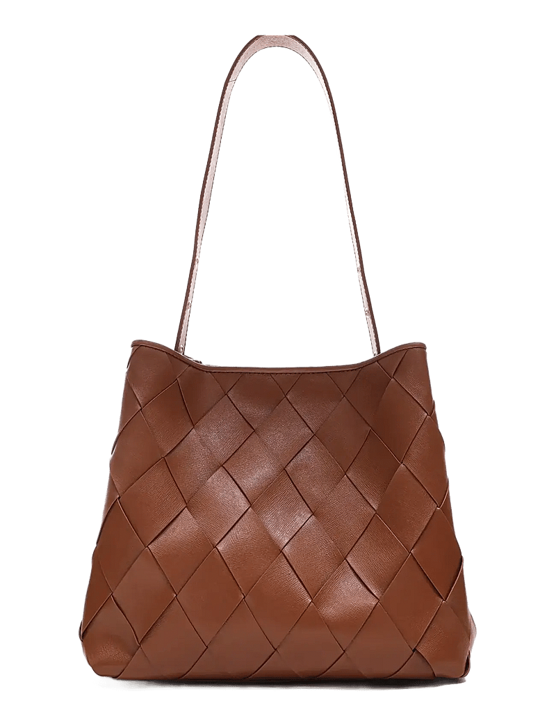Nunoo - Chiara Braided Florence Brown w. Gold - hverdags stil - brown - 4