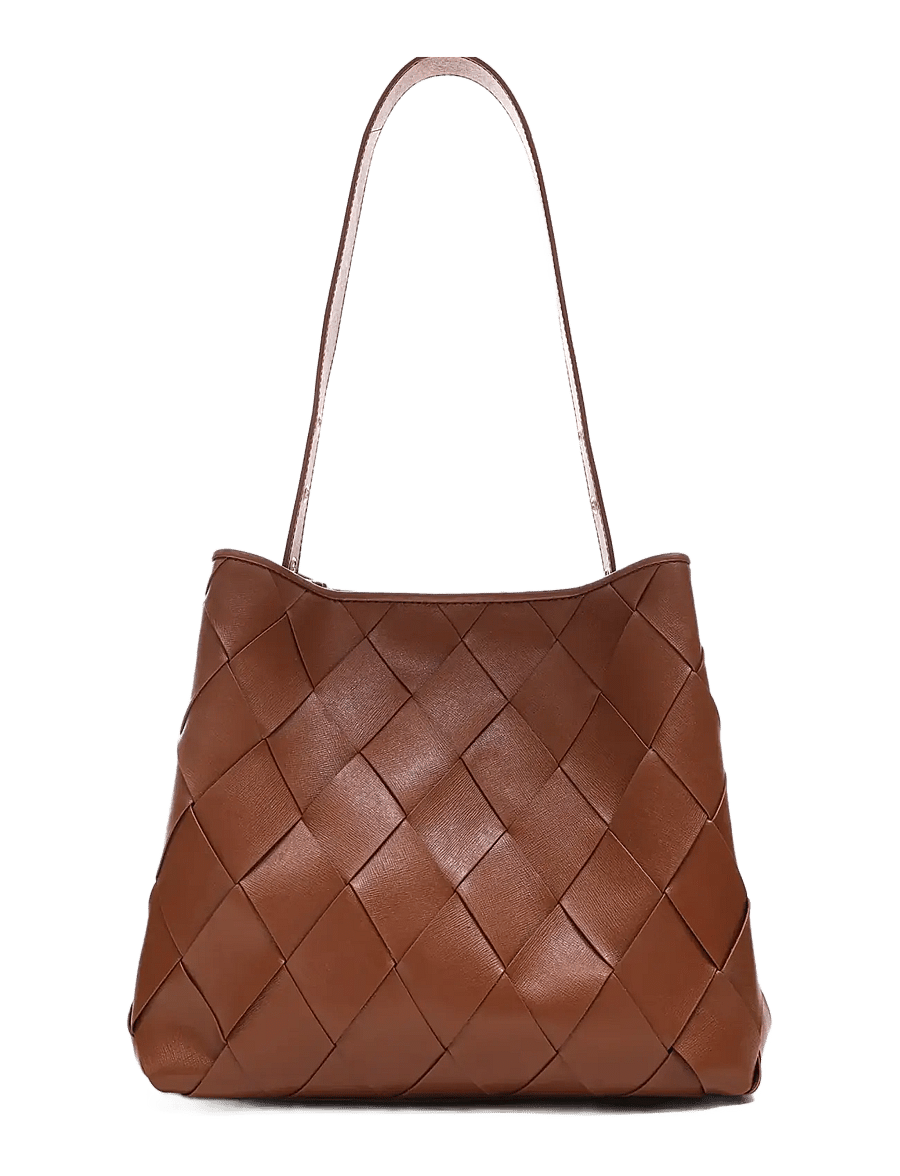 Nunoo - Chiara Braided Florence Brown w. Gold - alltags-style - brown - 4