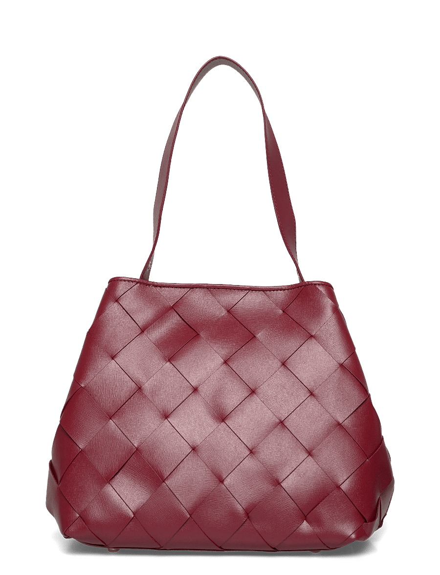Nunoo - Chiara Braided Florence Maroon w. Gold - rankinukai - maroon - 0