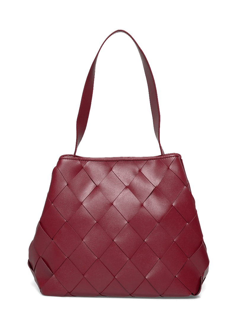Nunoo - Chiara Braided Florence Maroon w. Gold - handtaschen - maroon - 1
