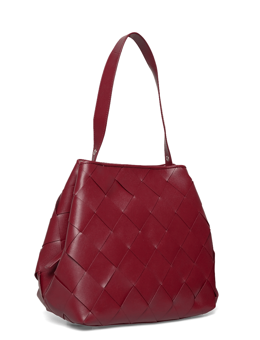 Nunoo - Chiara Braided Florence Maroon w. Gold - rankinukai - maroon - 2