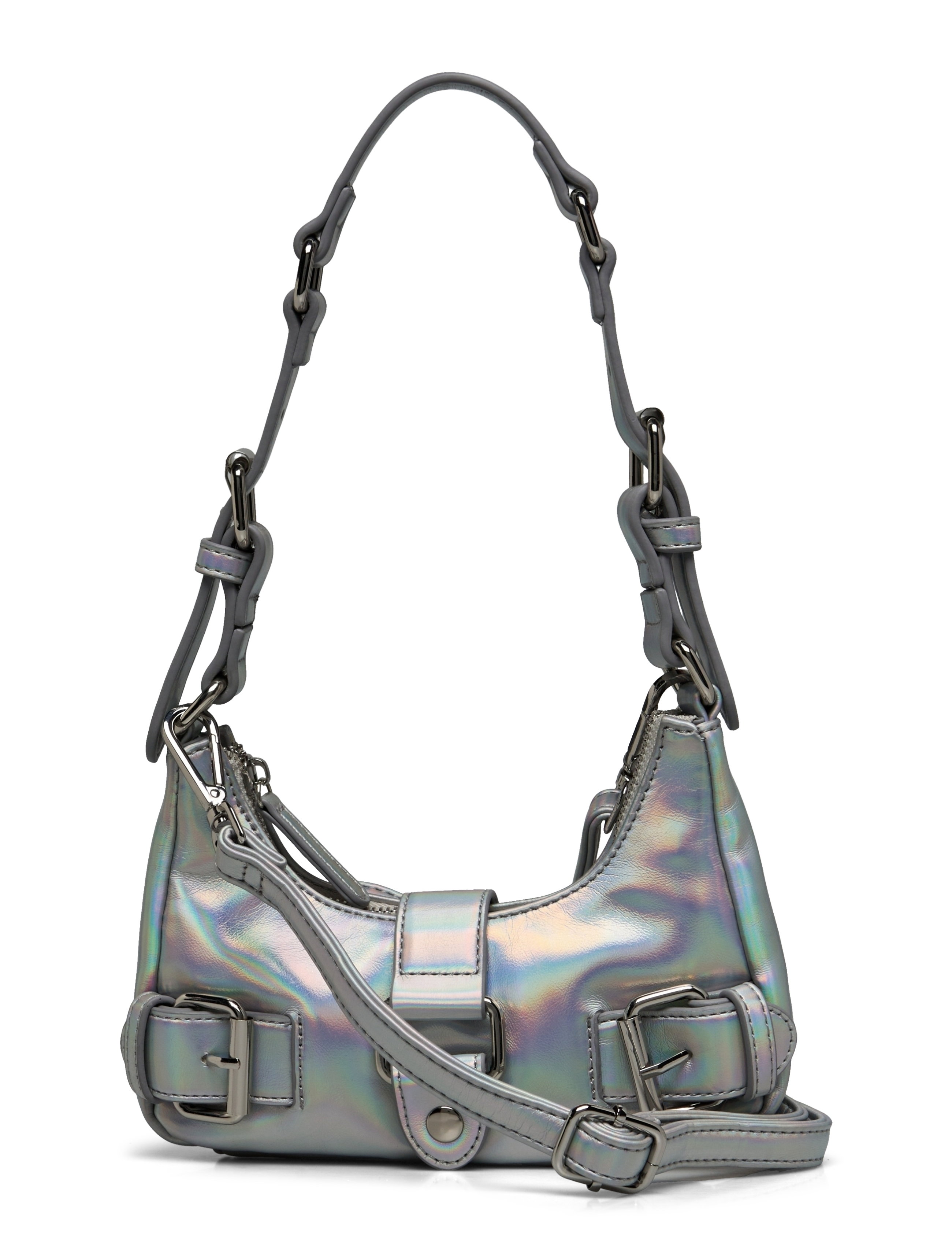 NUNOO Palma Recycled Cool Iridescent Silber - One Size - Damen