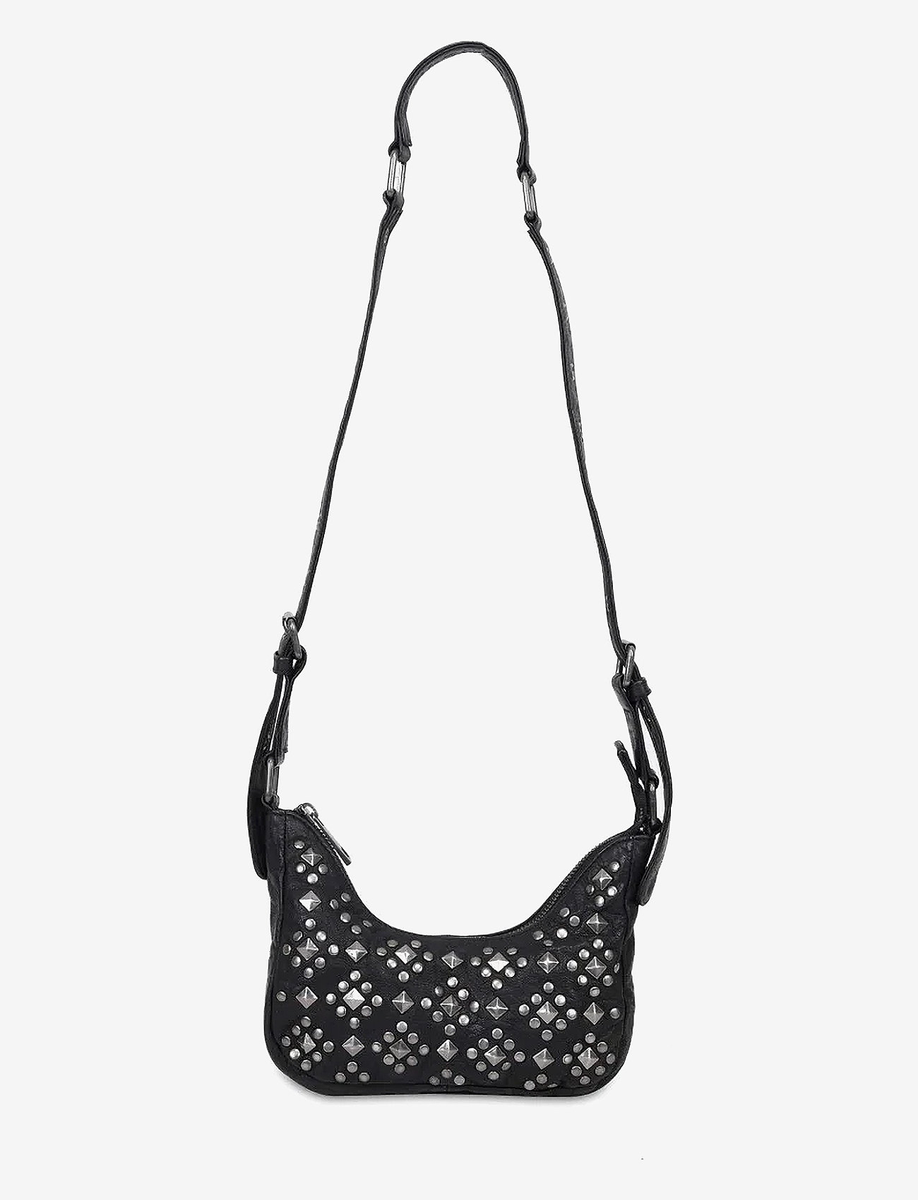 Nunoo - Palma Rock w. Antique Silver - töskur með axlaról - black - 0