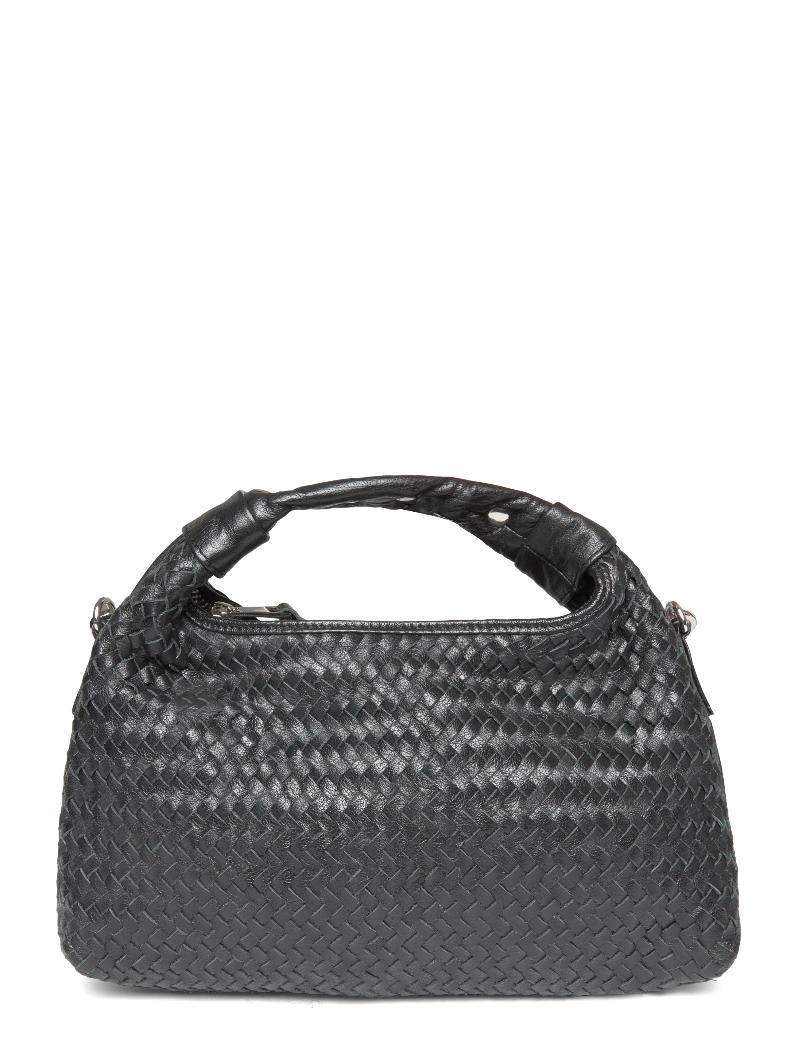 Nunoo Dandy Woven Black - Crossbody Bags - BLACK / black
