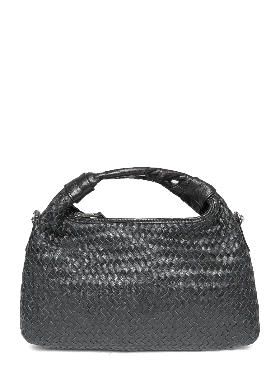 Nunoo - Dandy Woven Black - crossbody bags - black - 0